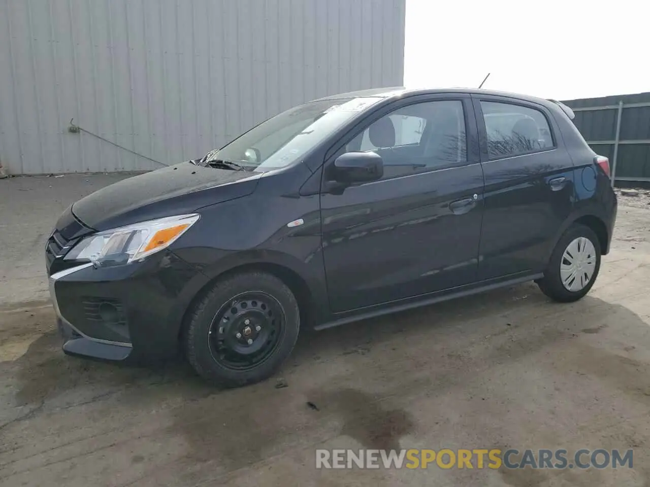 1 Photograph of a damaged car ML32AUHJ8RH029399 MITSUBISHI MIRAGE 2024