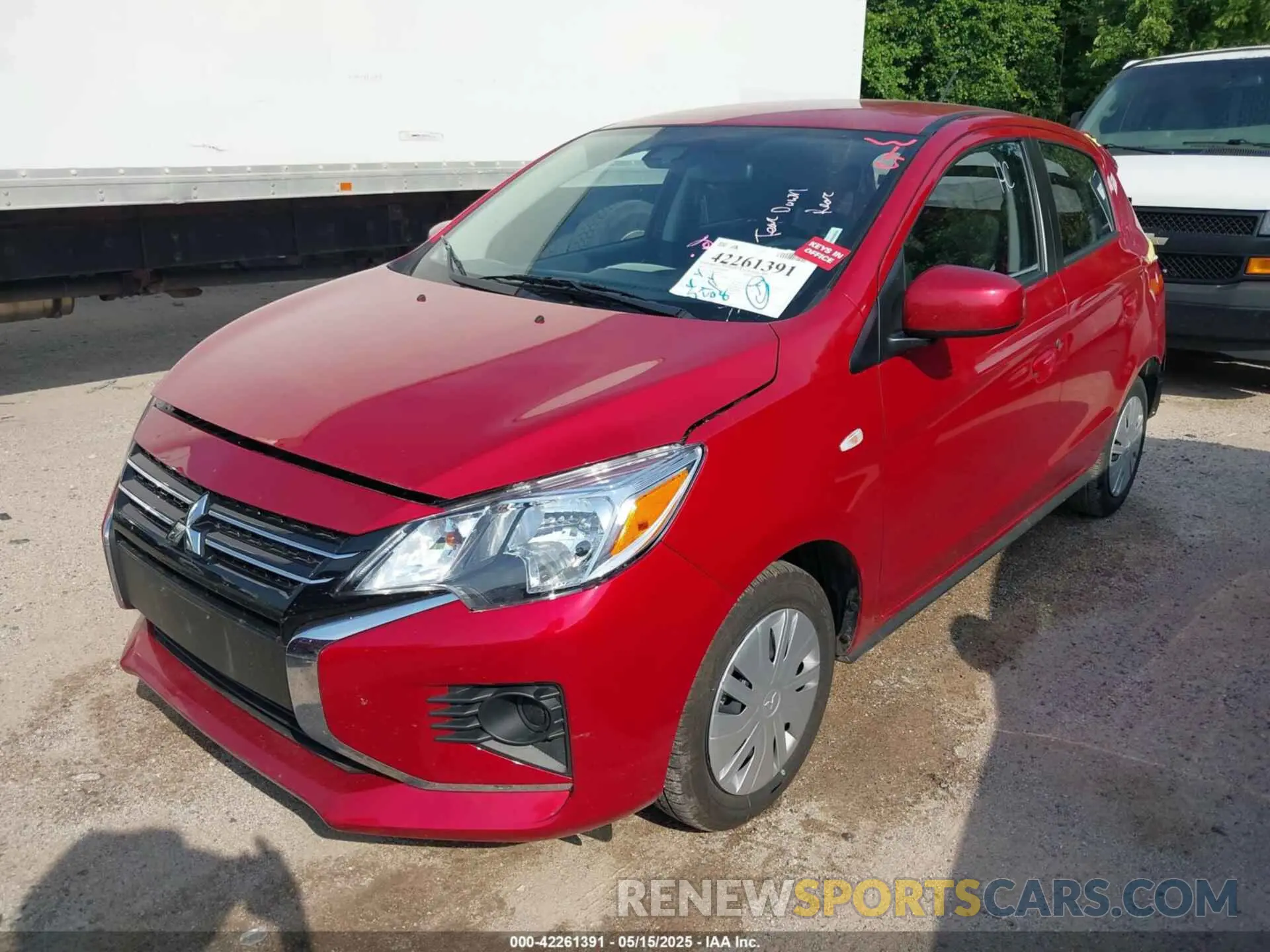 2 Photograph of a damaged car ML32AUHJ8RH032092 MITSUBISHI MIRAGE 2024