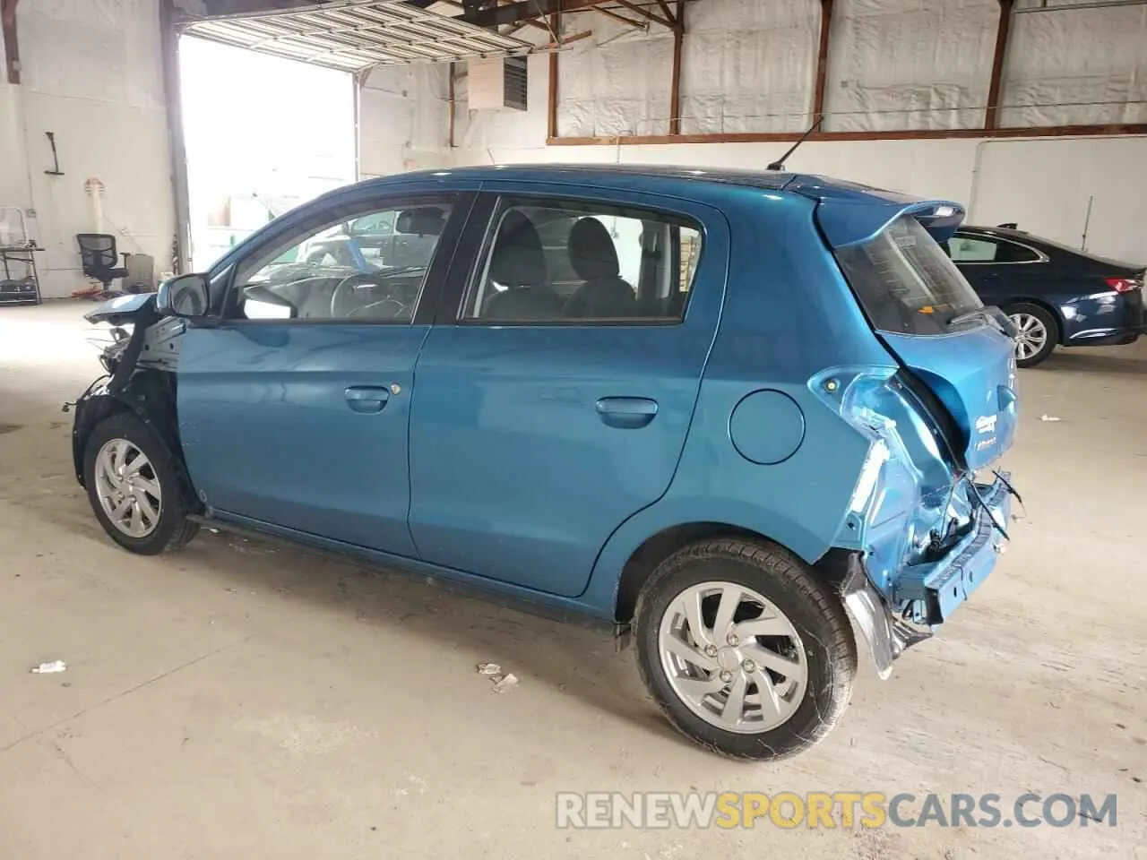 2 Photograph of a damaged car ML32AUHJ8RH033436 MITSUBISHI MIRAGE 2024