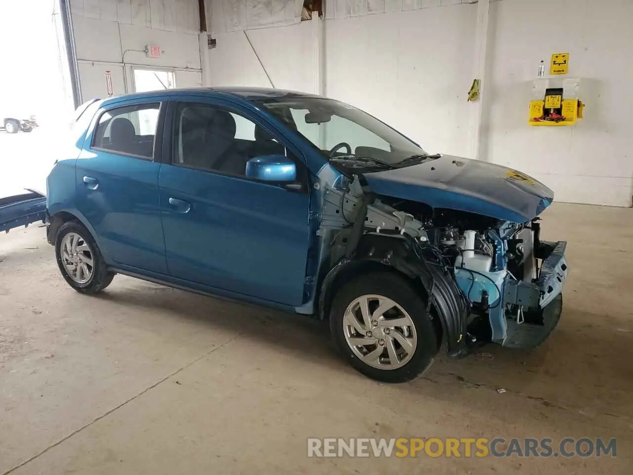 4 Photograph of a damaged car ML32AUHJ8RH033436 MITSUBISHI MIRAGE 2024