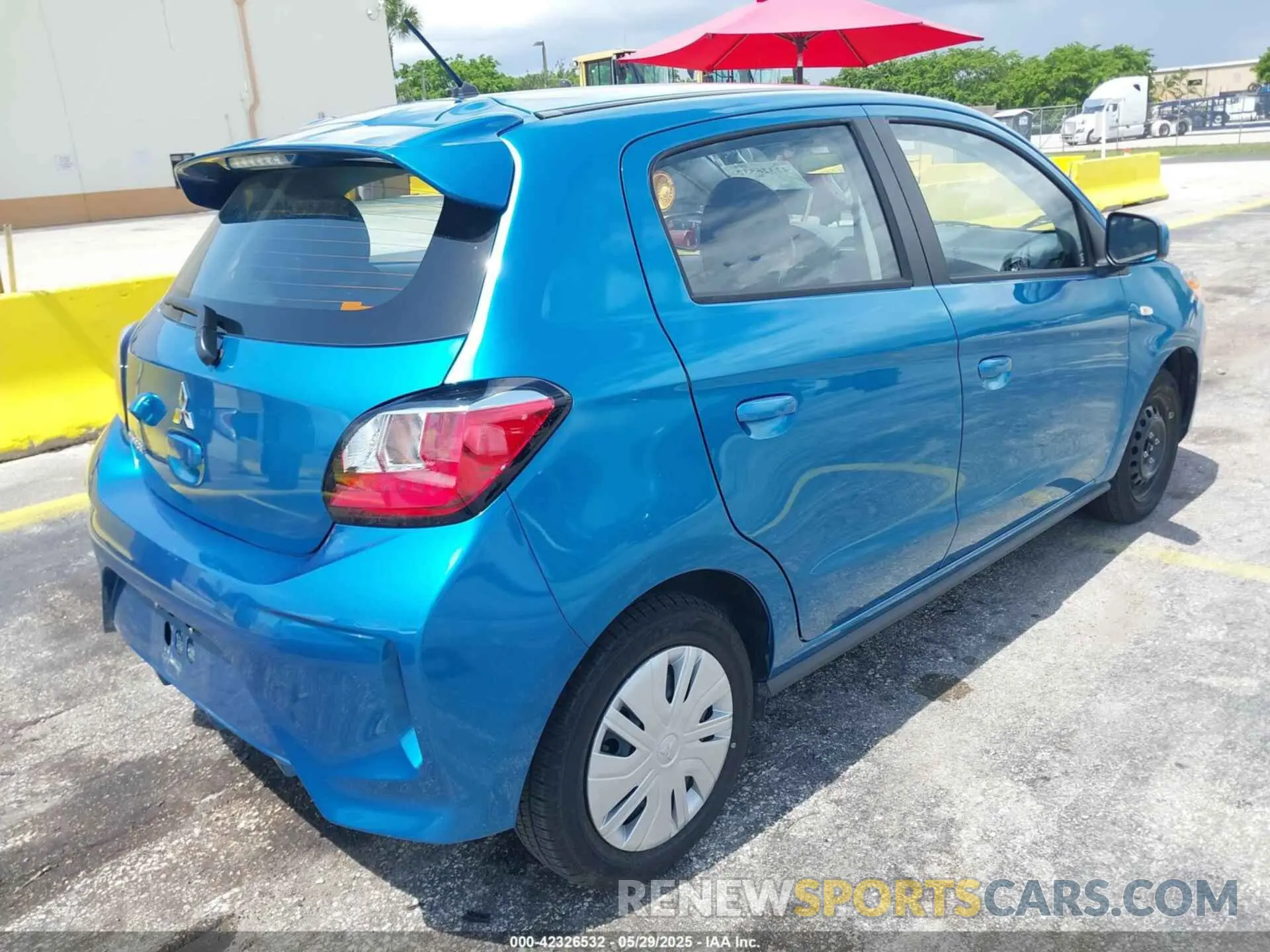 4 Photograph of a damaged car ML32AUHJ8RH034294 MITSUBISHI MIRAGE 2024