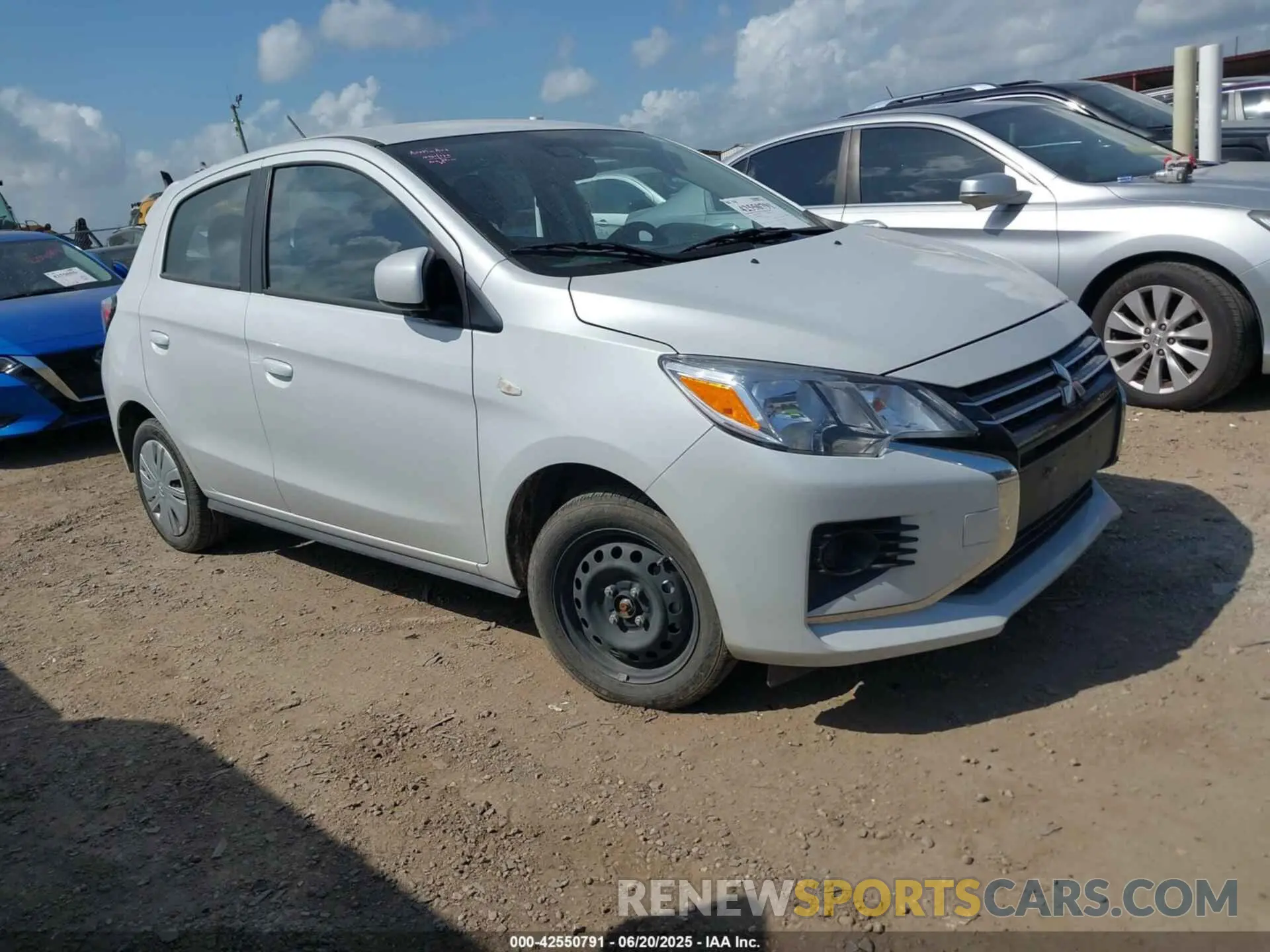 1 Photograph of a damaged car ML32AUHJ9RH009338 MITSUBISHI MIRAGE 2024