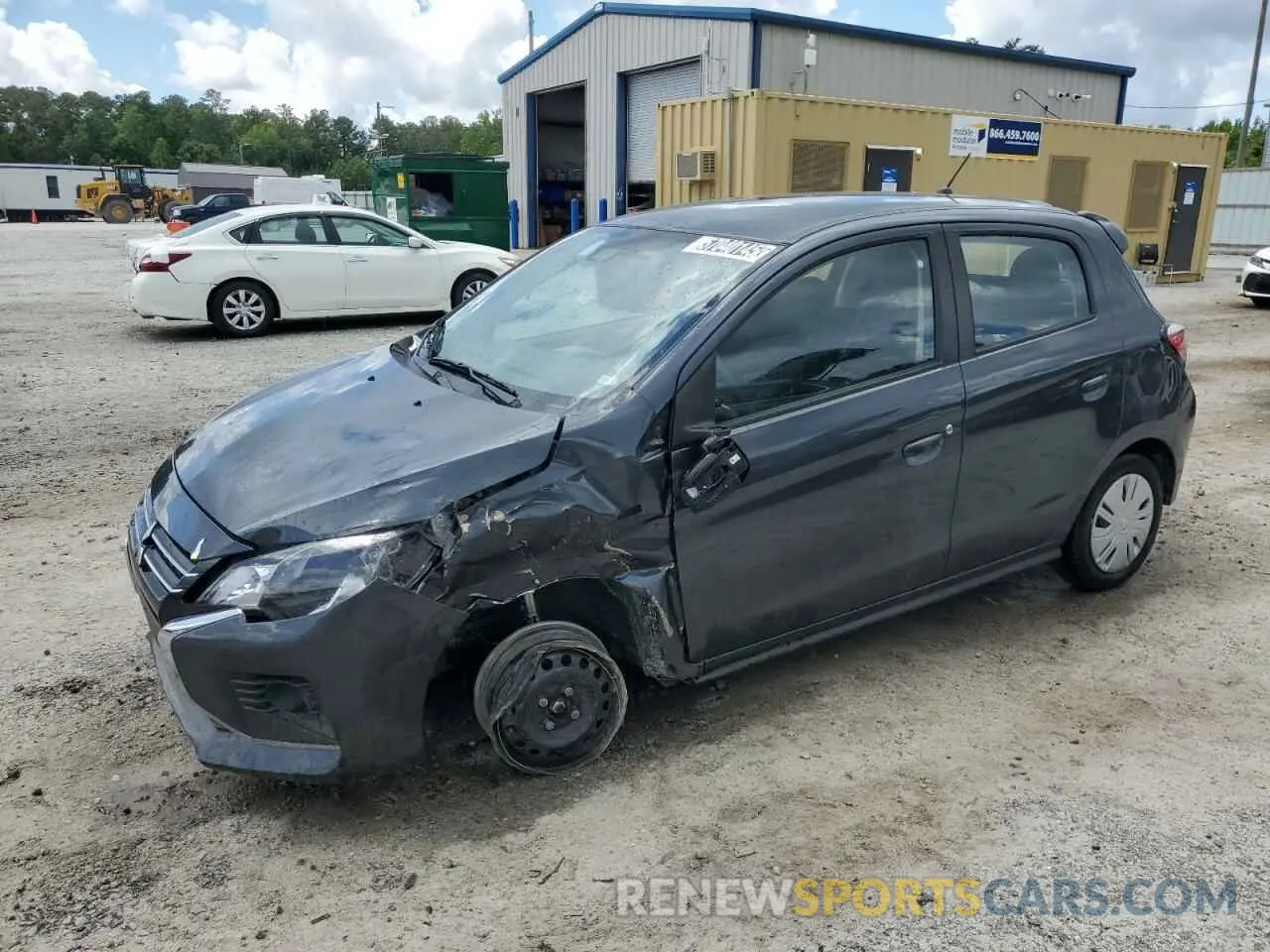 1 Photograph of a damaged car ML32AUHJ9RH009386 MITSUBISHI MIRAGE 2024
