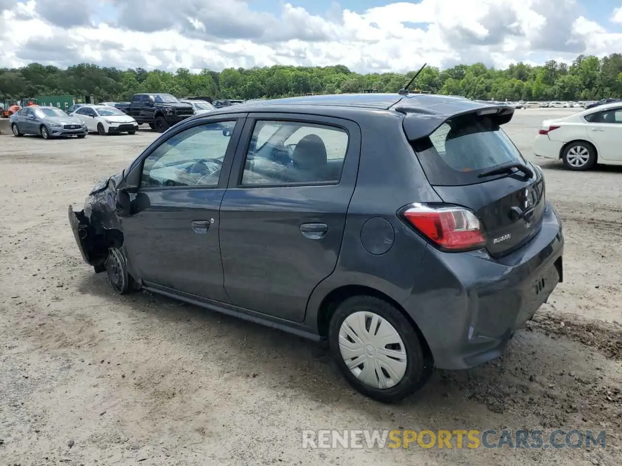 2 Photograph of a damaged car ML32AUHJ9RH009386 MITSUBISHI MIRAGE 2024