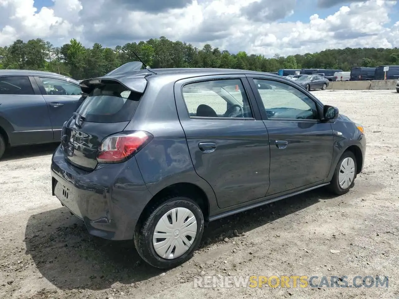 3 Photograph of a damaged car ML32AUHJ9RH009386 MITSUBISHI MIRAGE 2024