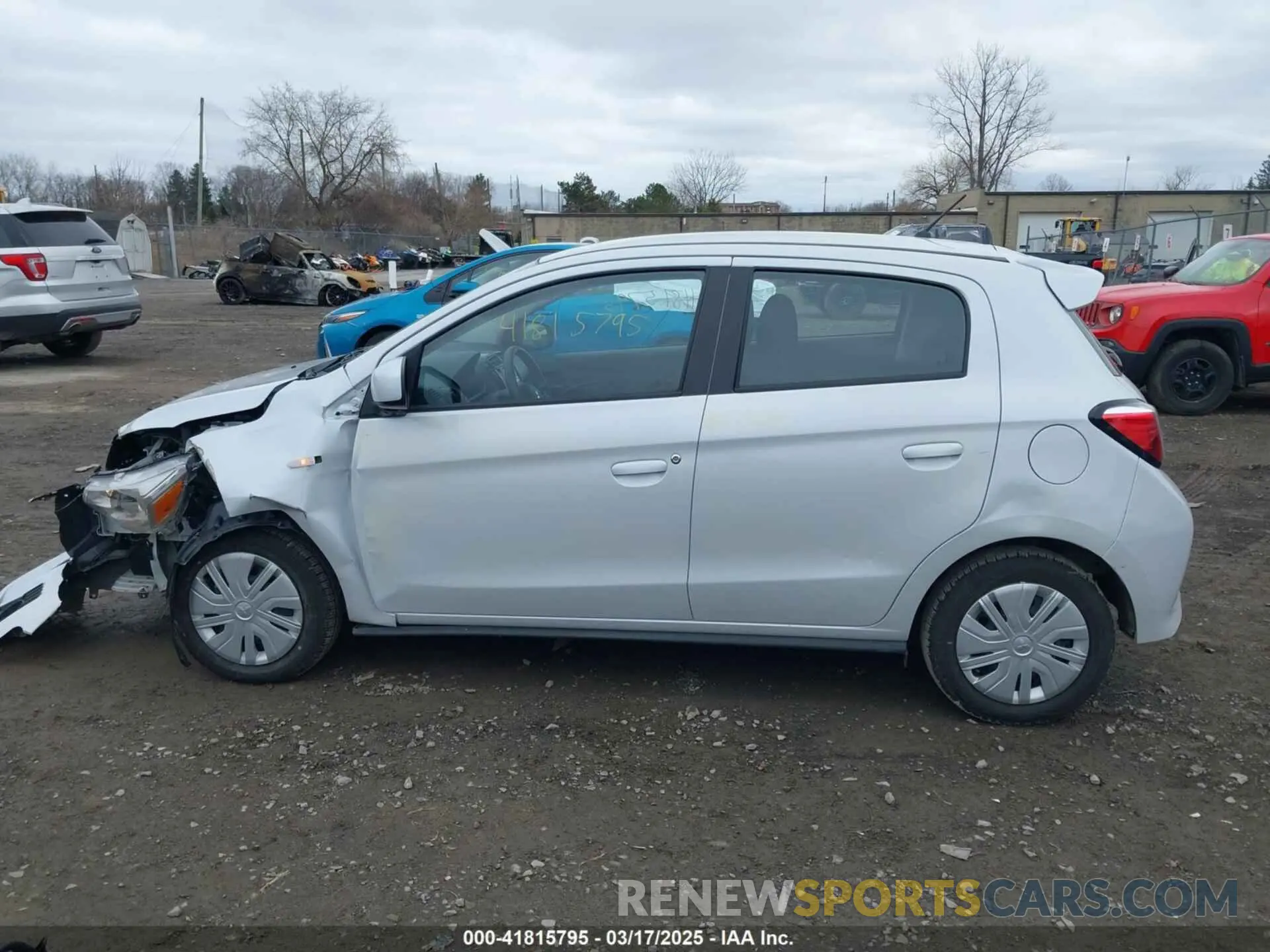 14 Photograph of a damaged car ML32AUHJ9RH009565 MITSUBISHI MIRAGE 2024