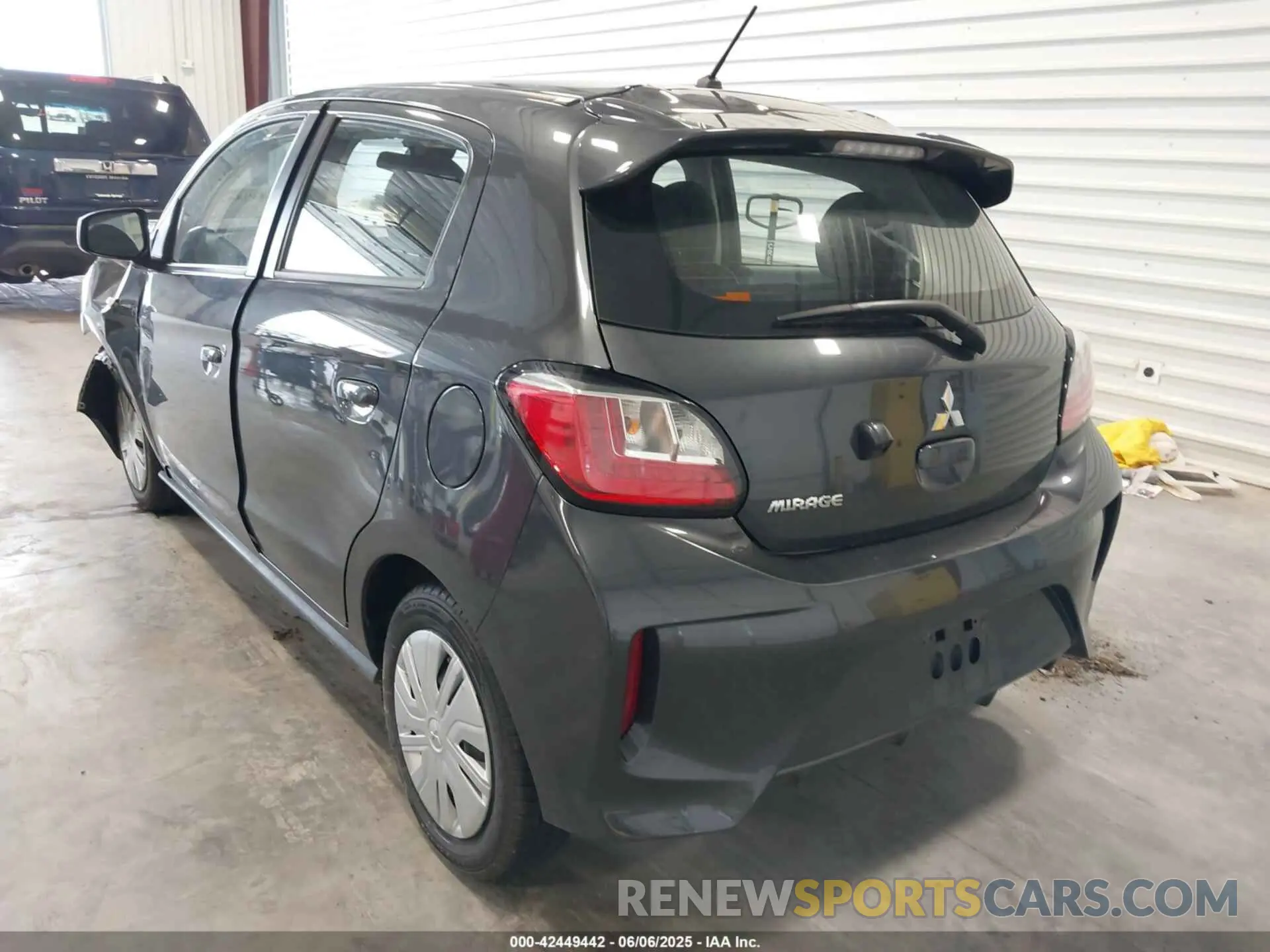 3 Photograph of a damaged car ML32AUHJ9RH012384 MITSUBISHI MIRAGE 2024