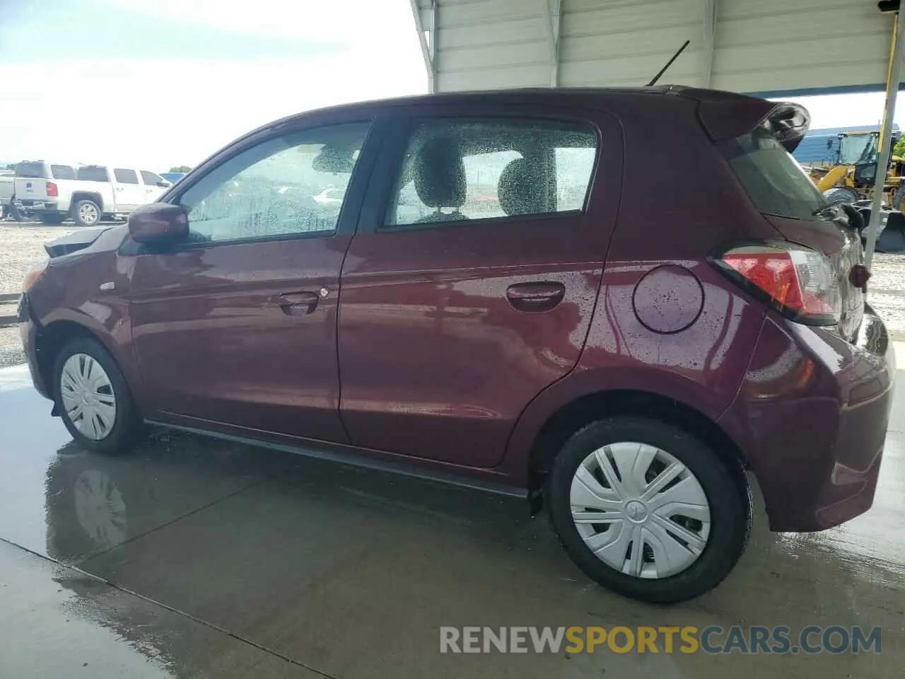 2 Photograph of a damaged car ML32AUHJ9RH013485 MITSUBISHI MIRAGE 2024
