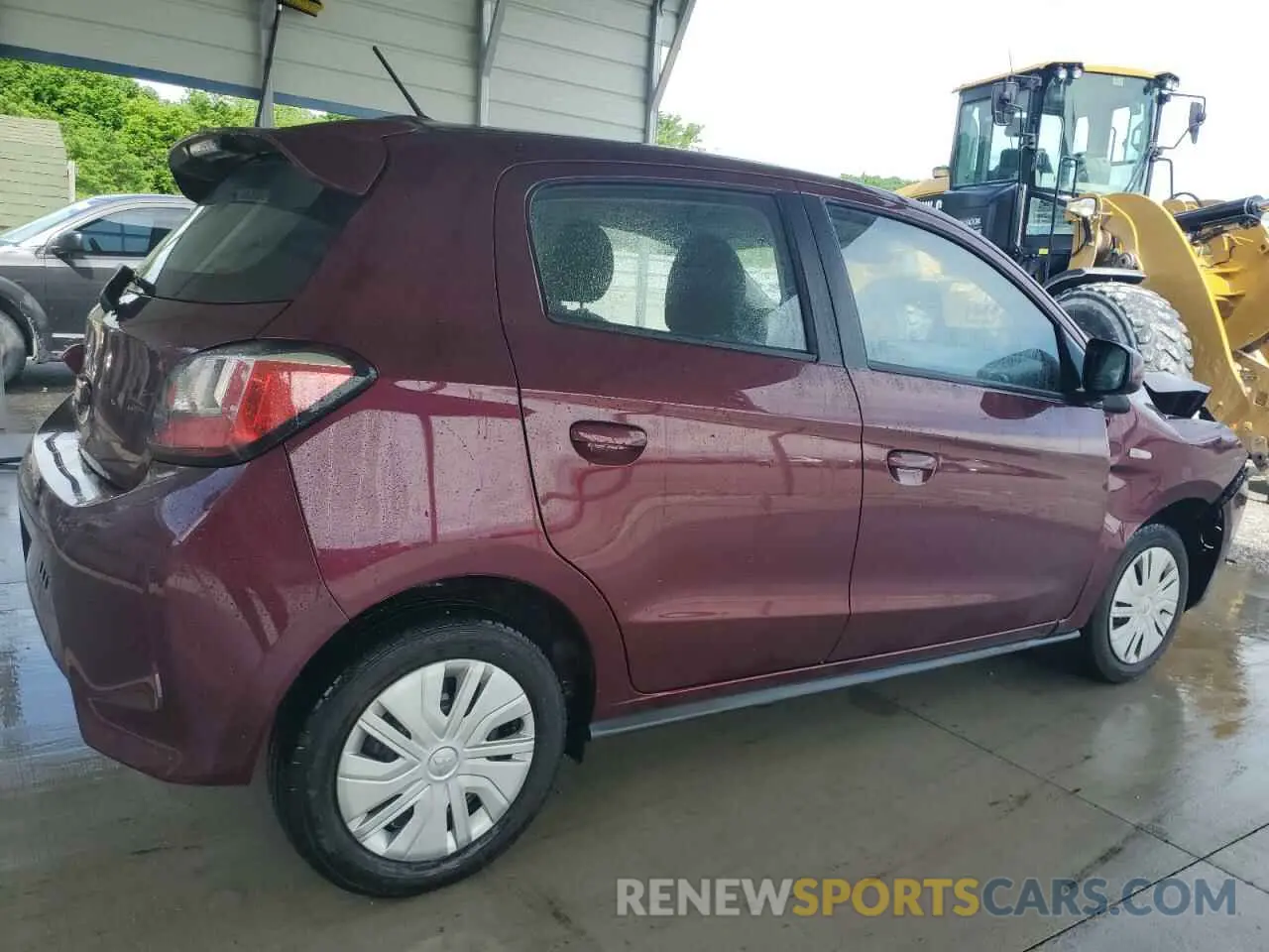 3 Photograph of a damaged car ML32AUHJ9RH013485 MITSUBISHI MIRAGE 2024