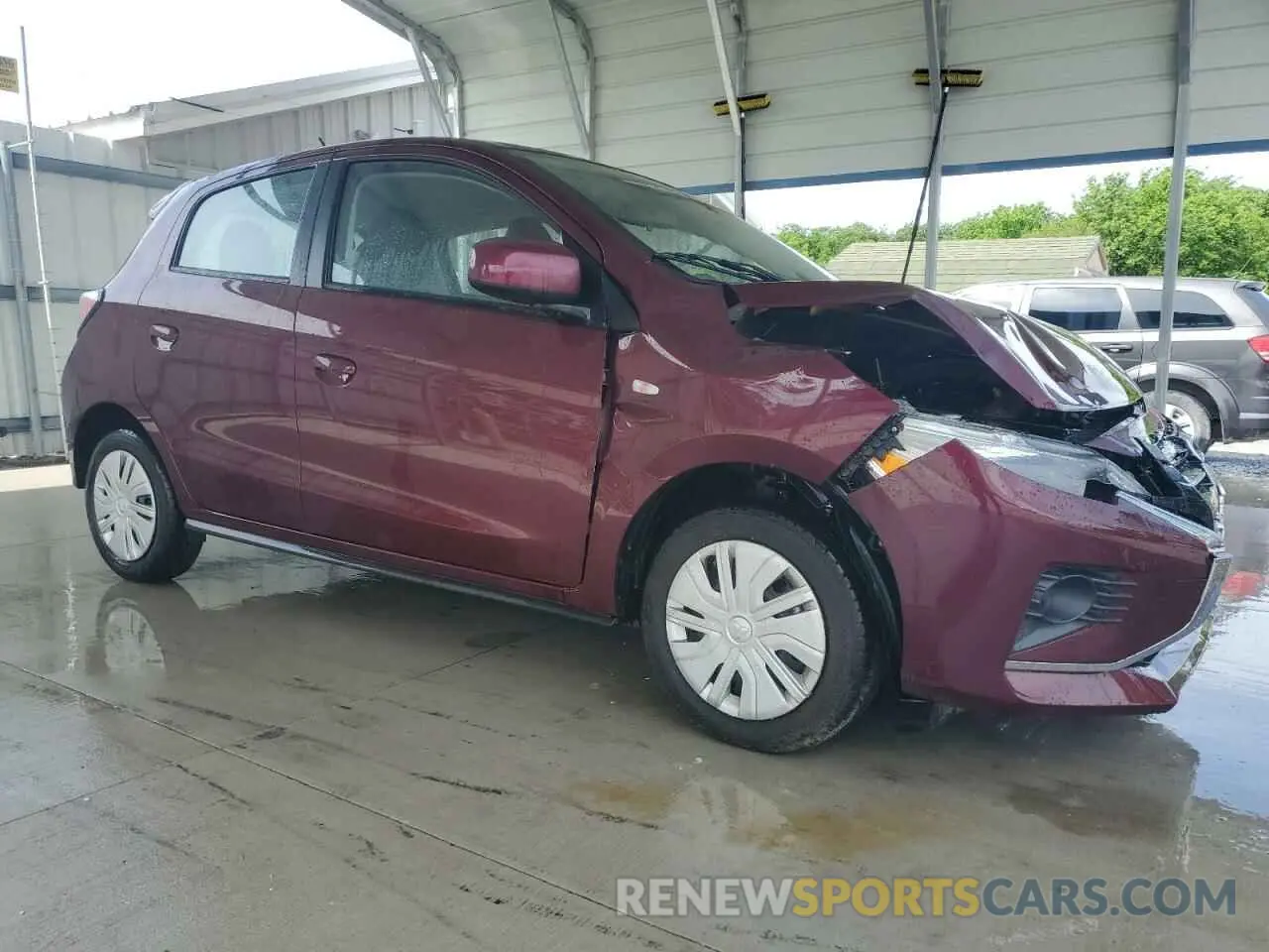 4 Photograph of a damaged car ML32AUHJ9RH013485 MITSUBISHI MIRAGE 2024