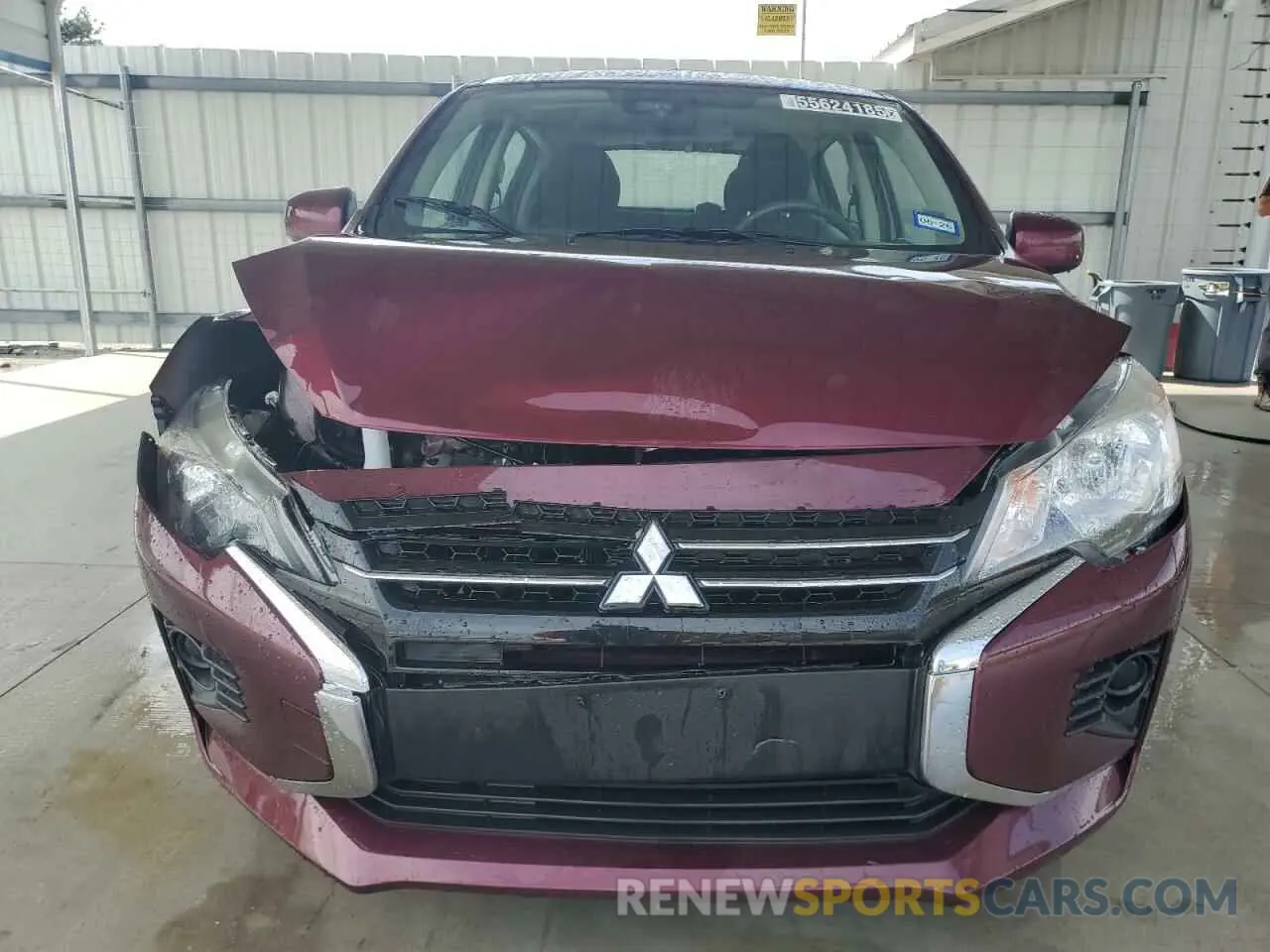 5 Photograph of a damaged car ML32AUHJ9RH013485 MITSUBISHI MIRAGE 2024