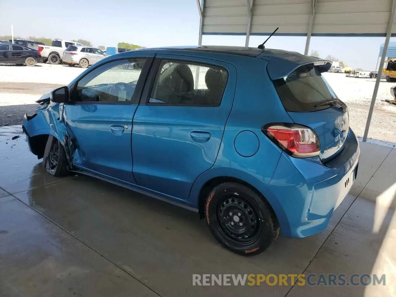 2 Photograph of a damaged car ML32AUHJ9RH019464 MITSUBISHI MIRAGE 2024