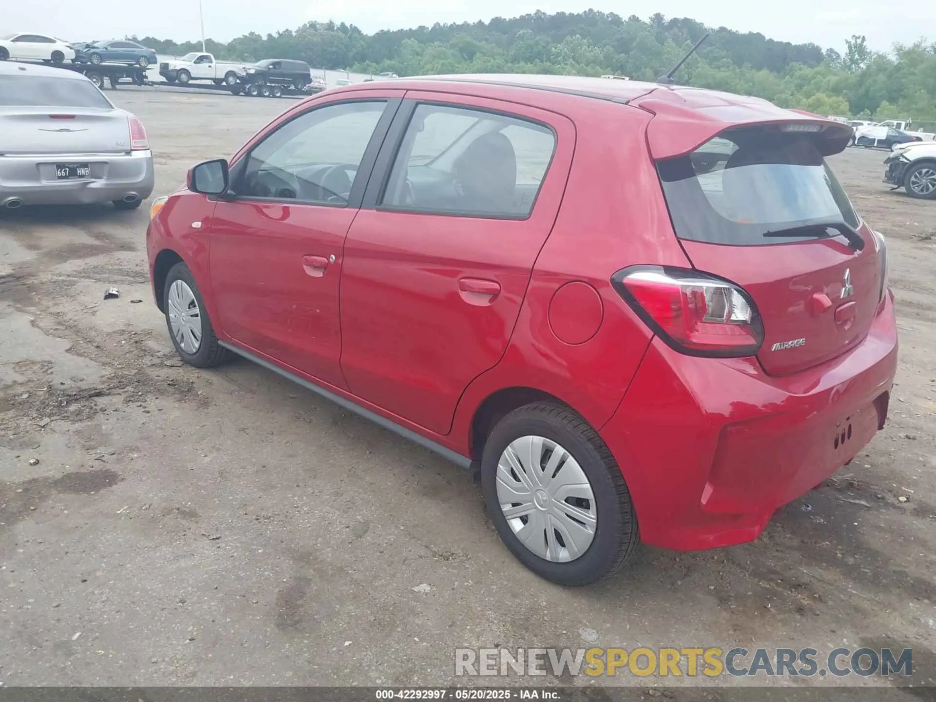 3 Photograph of a damaged car ML32AUHJ9RH029413 MITSUBISHI MIRAGE 2024