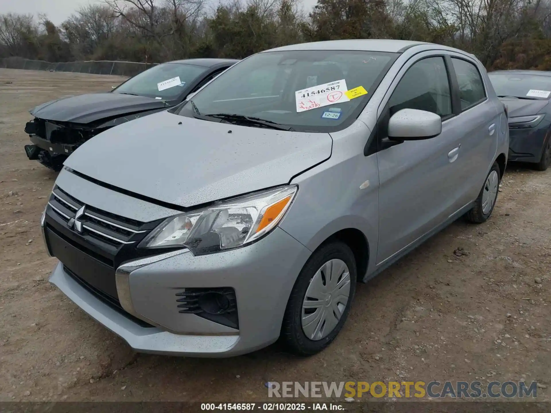 2 Photograph of a damaged car ML32AUHJ9RH030870 MITSUBISHI MIRAGE 2024