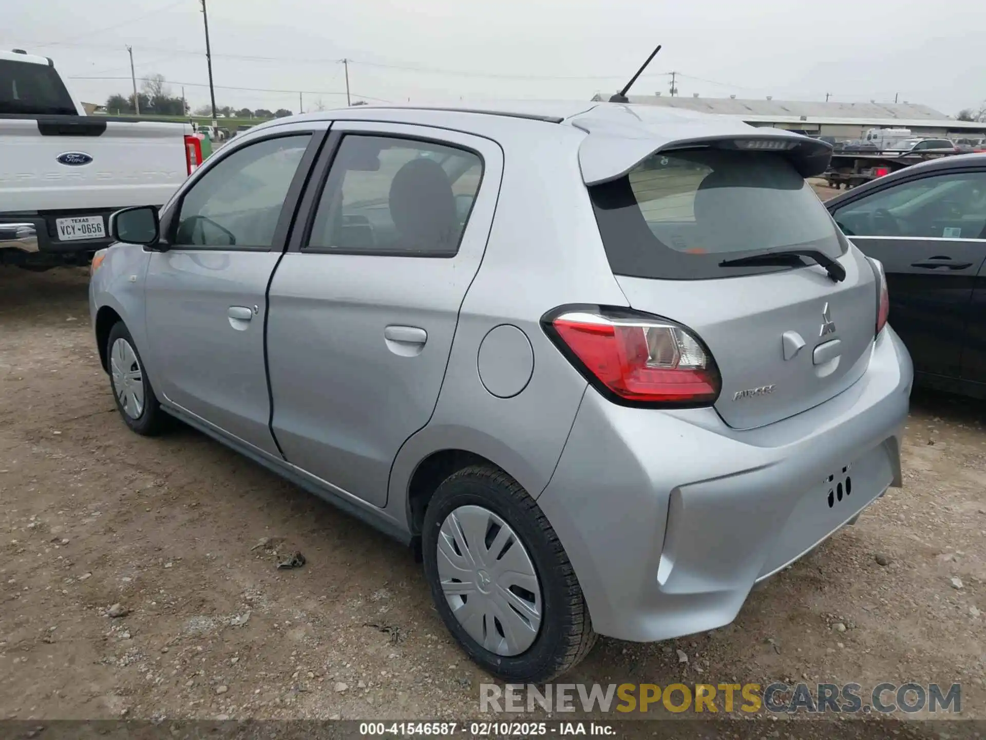 3 Photograph of a damaged car ML32AUHJ9RH030870 MITSUBISHI MIRAGE 2024