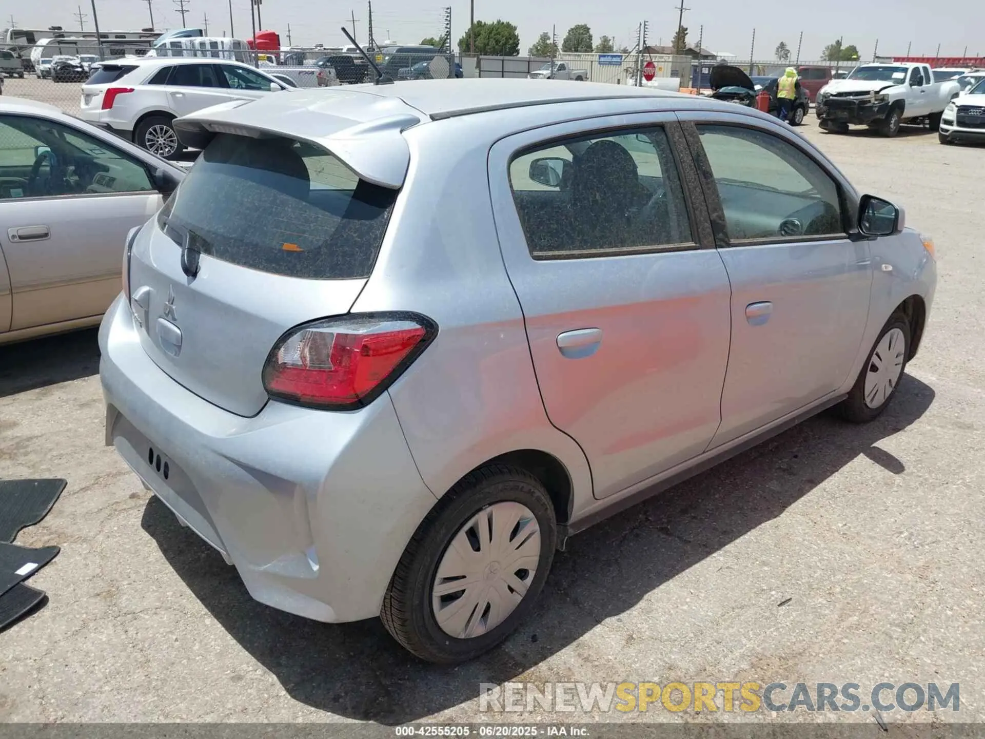 4 Photograph of a damaged car ML32AUHJ9RH032229 MITSUBISHI MIRAGE 2024
