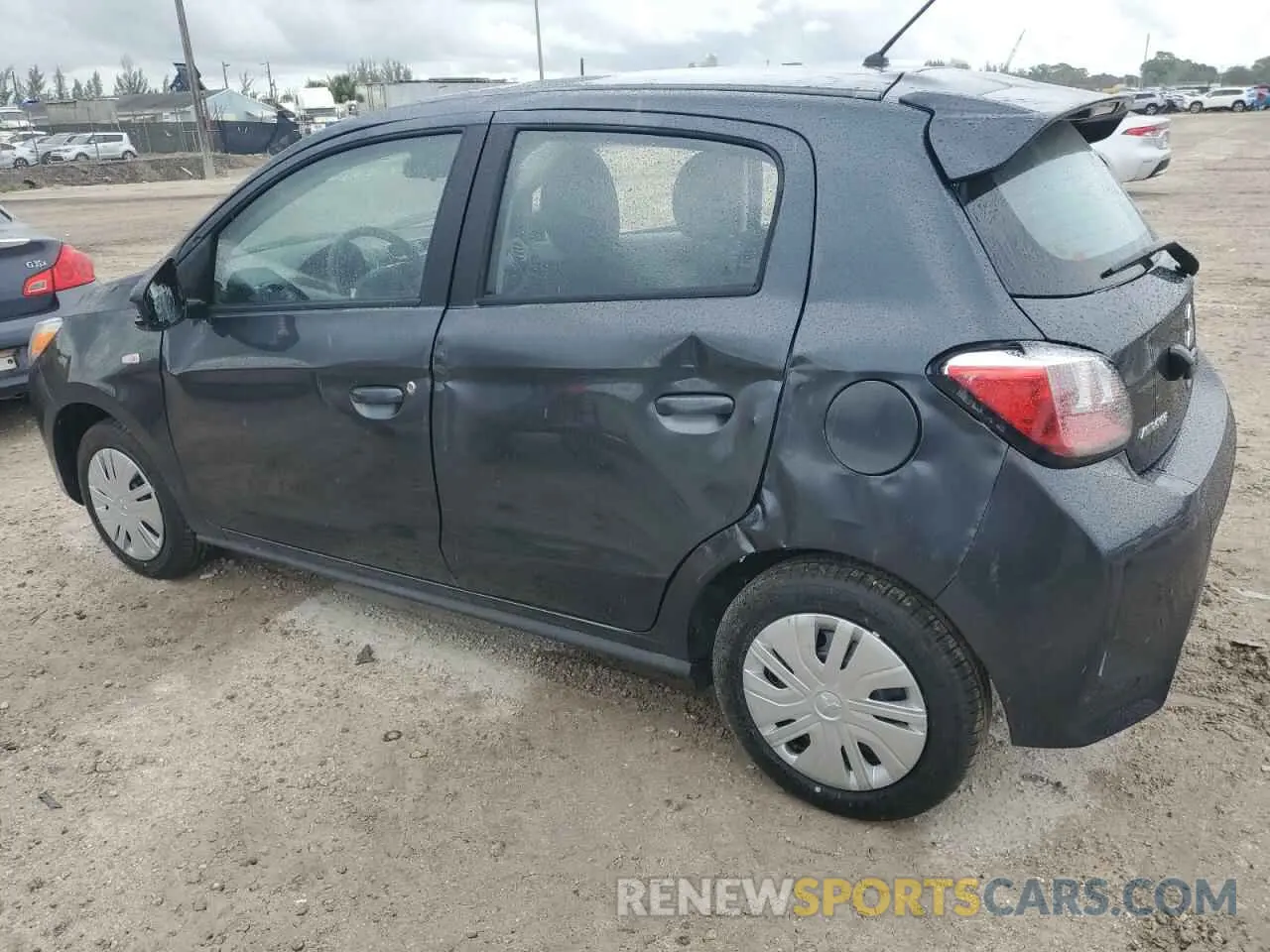 2 Photograph of a damaged car ML32AUHJ9RH036992 MITSUBISHI MIRAGE 2024