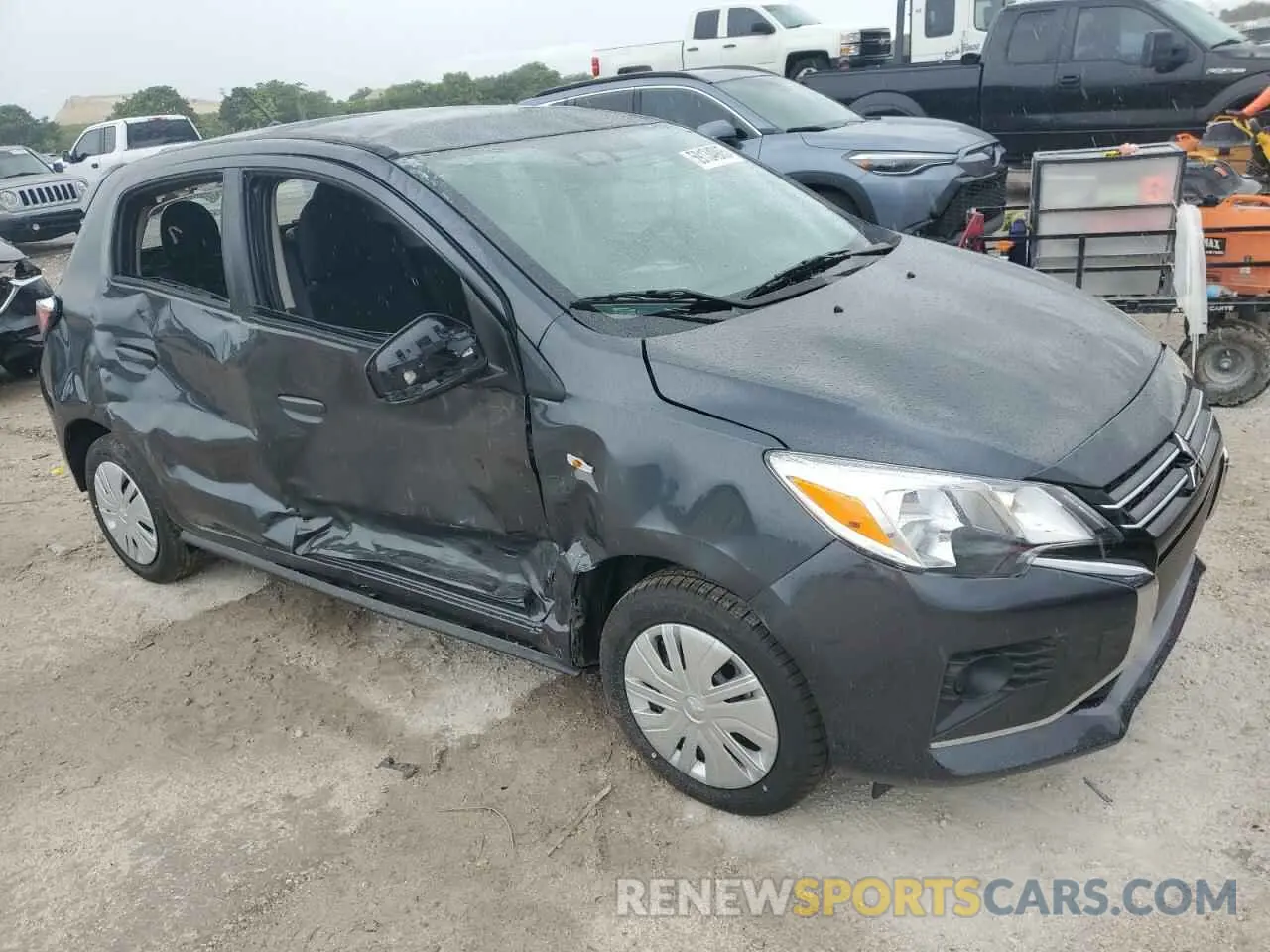 4 Photograph of a damaged car ML32AUHJ9RH036992 MITSUBISHI MIRAGE 2024