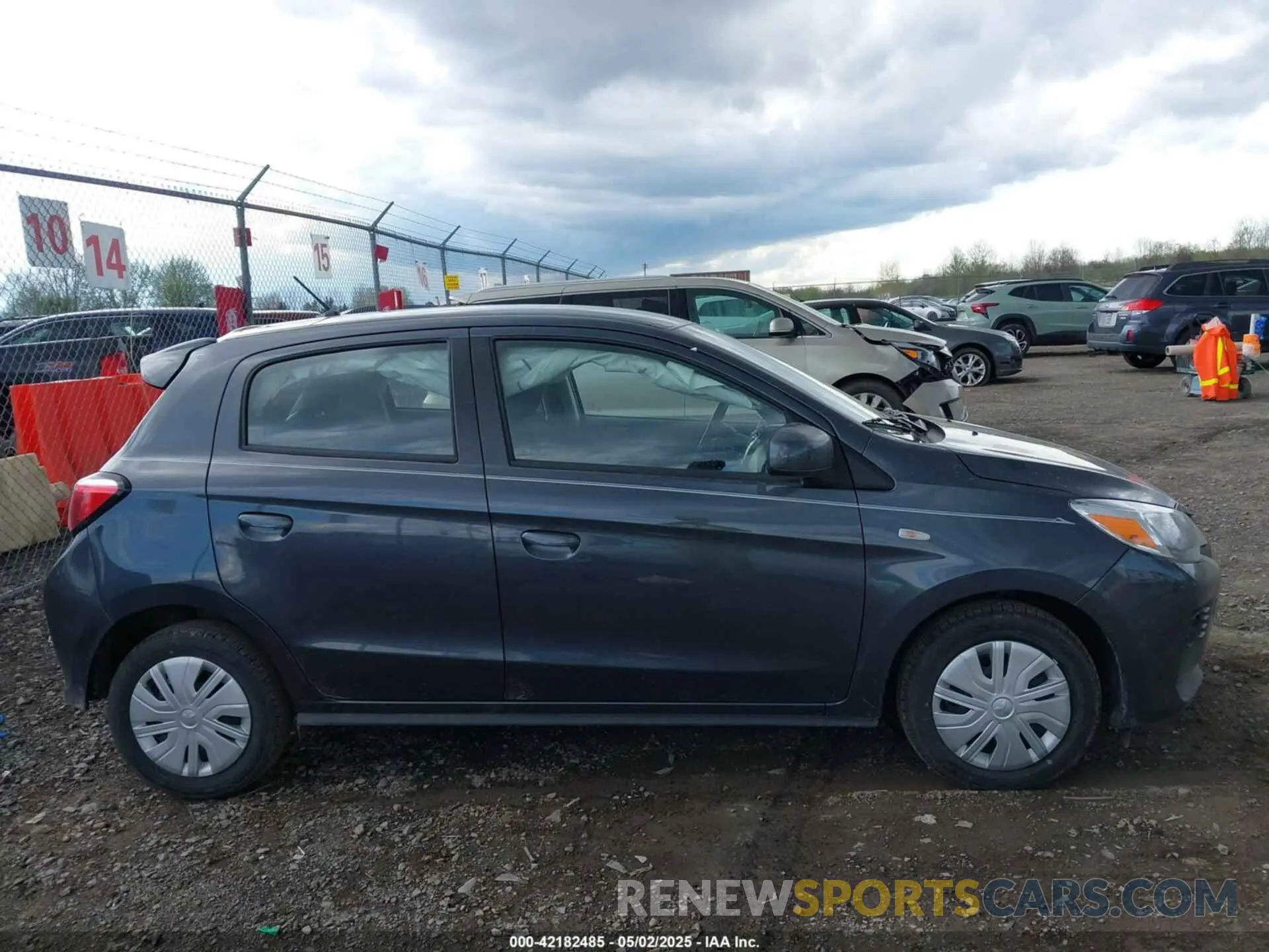 13 Photograph of a damaged car ML32AUHJXRH005430 MITSUBISHI MIRAGE 2024