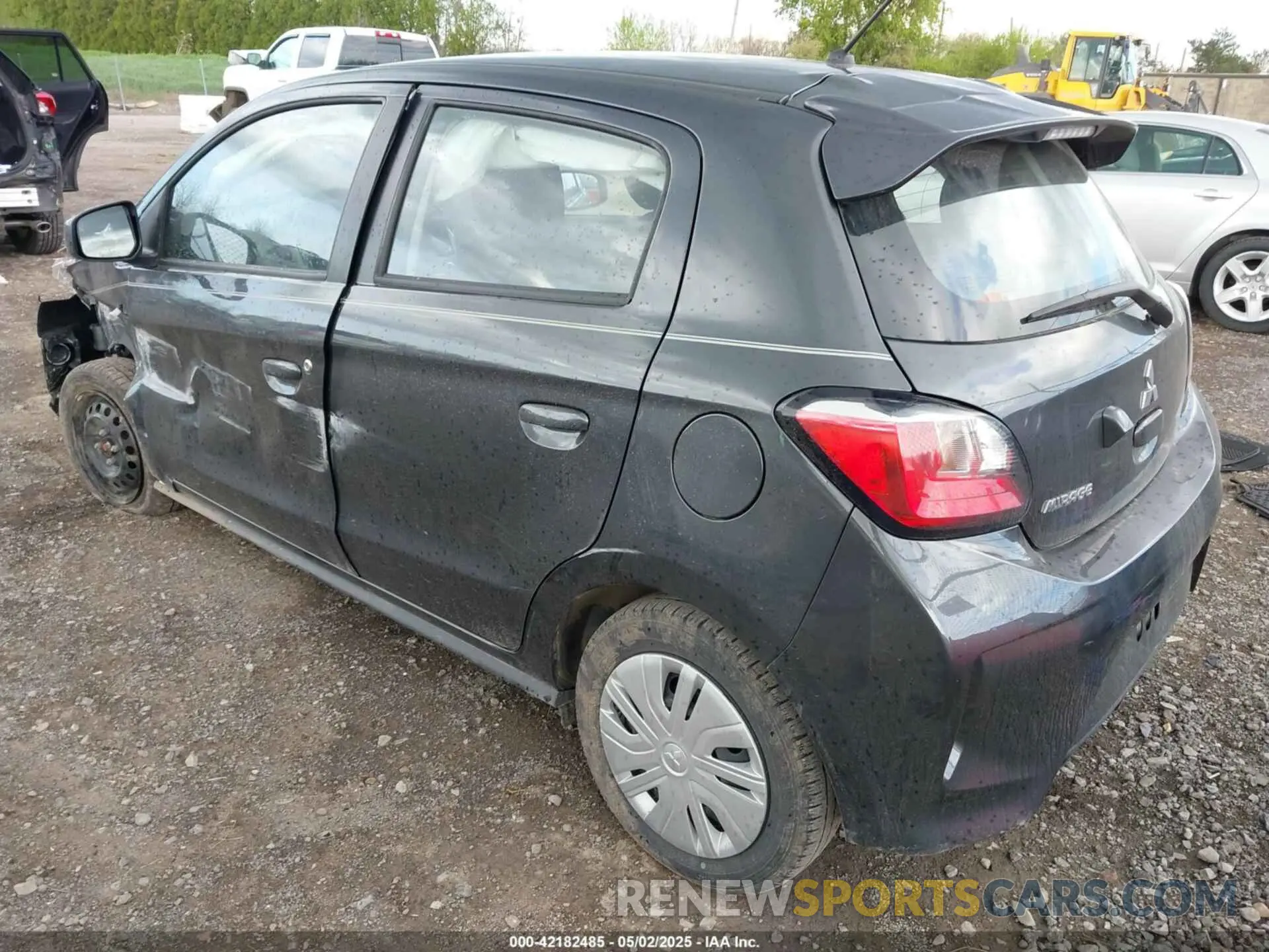 3 Photograph of a damaged car ML32AUHJXRH005430 MITSUBISHI MIRAGE 2024