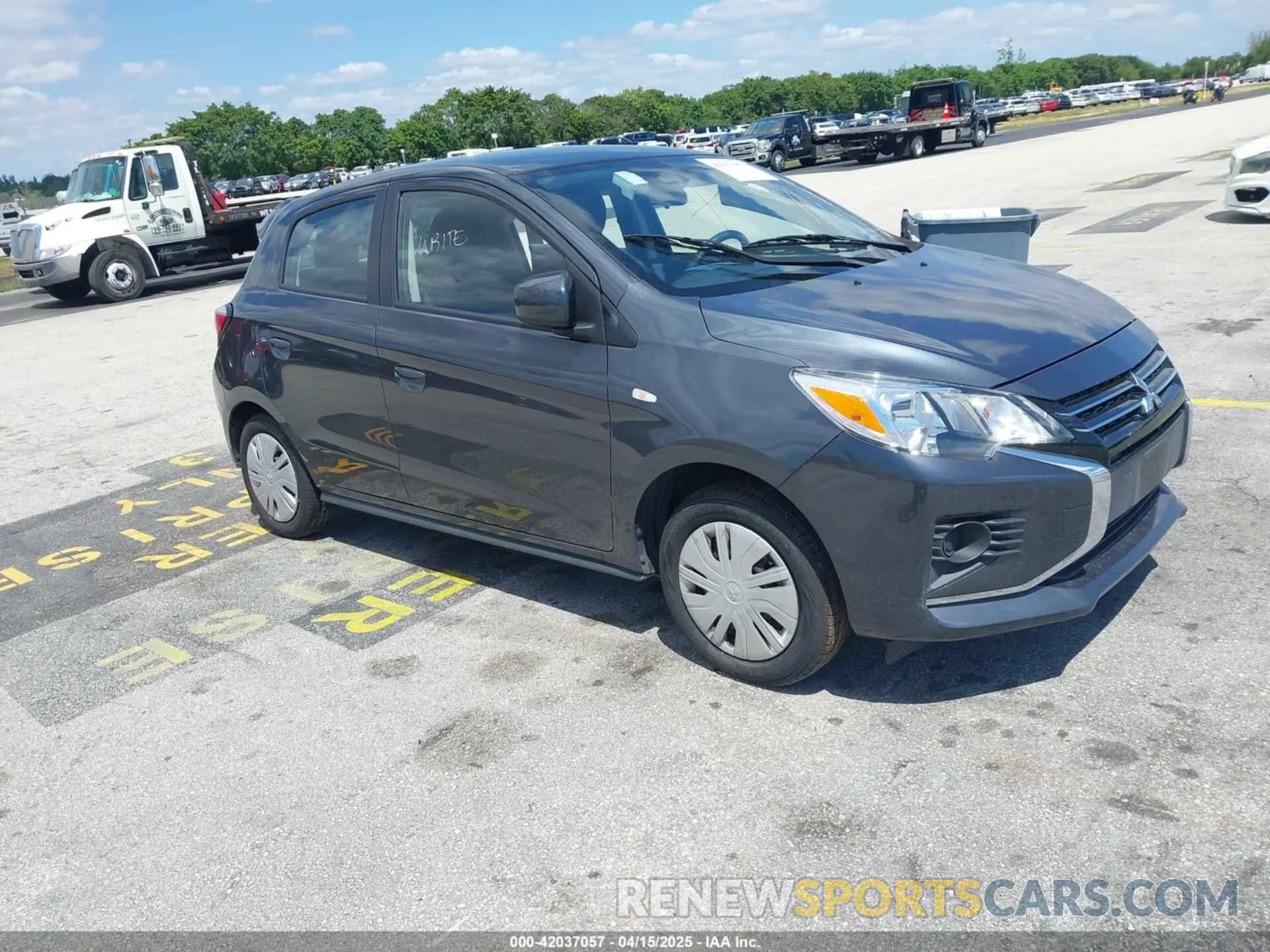 1 Photograph of a damaged car ML32AUHJXRH007422 MITSUBISHI MIRAGE 2024