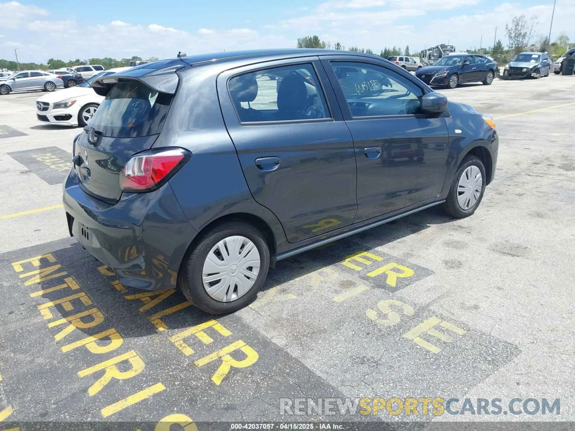4 Photograph of a damaged car ML32AUHJXRH007422 MITSUBISHI MIRAGE 2024