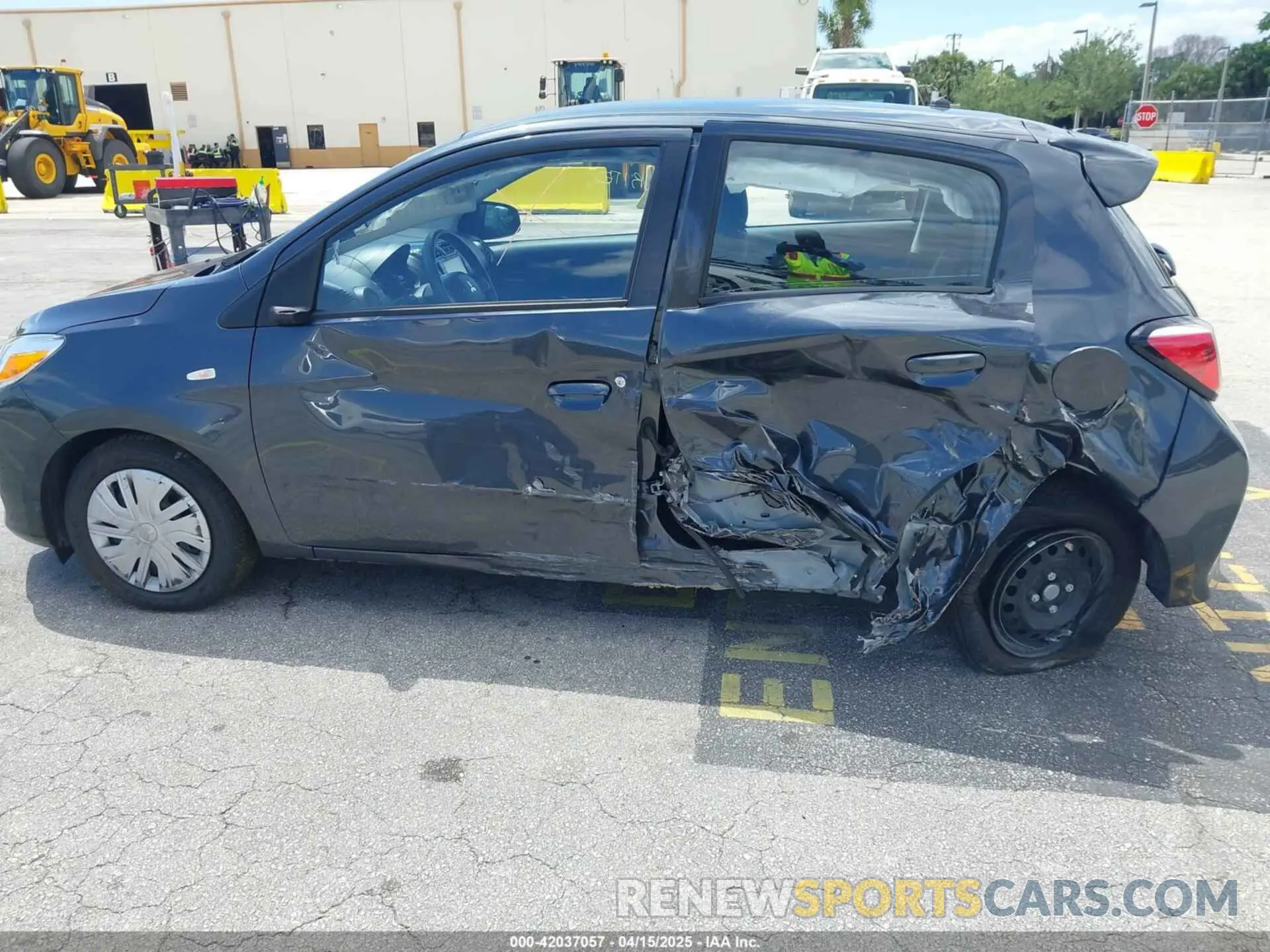 6 Photograph of a damaged car ML32AUHJXRH007422 MITSUBISHI MIRAGE 2024