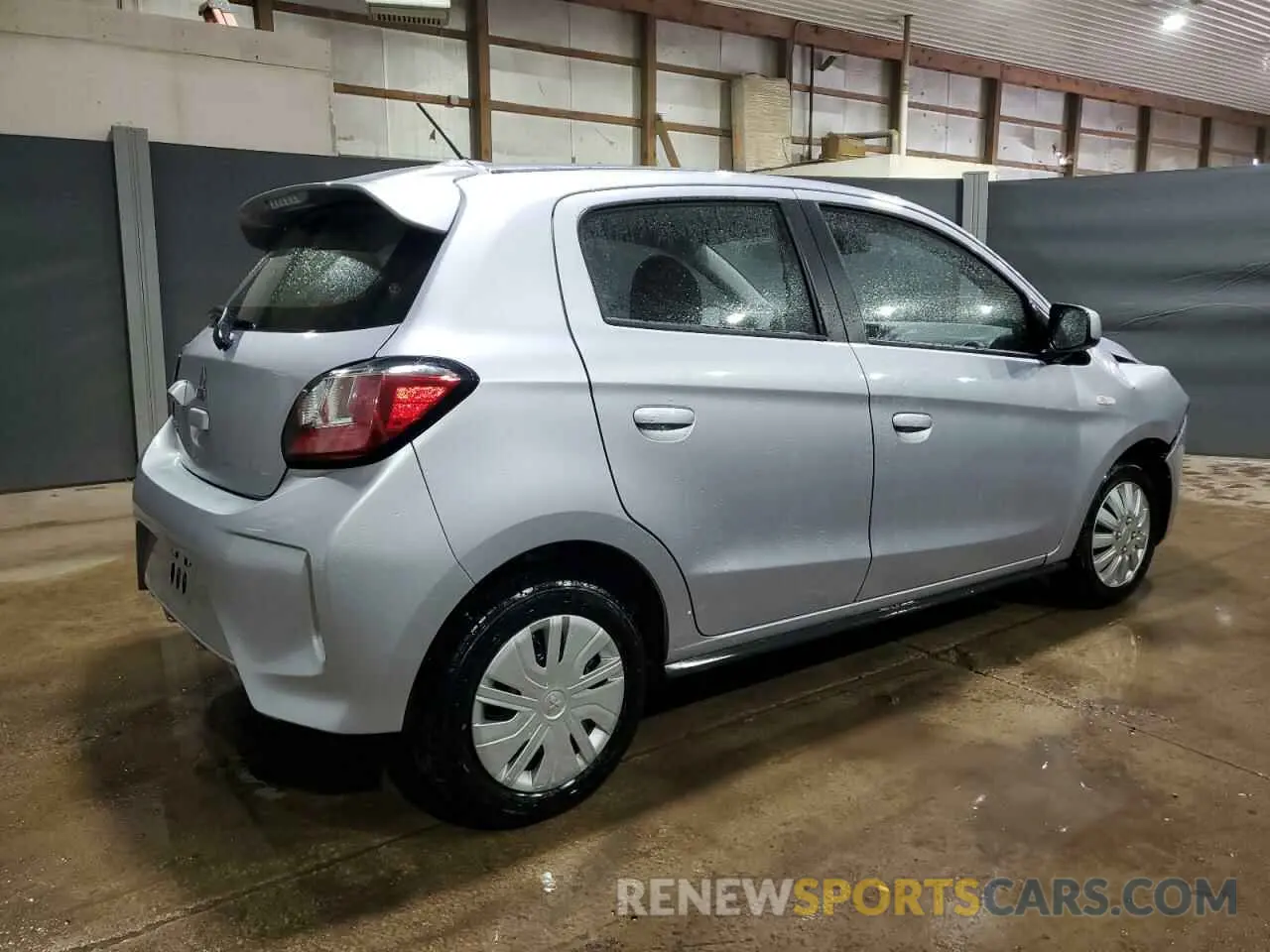 3 Photograph of a damaged car ML32AUHJXRH007792 MITSUBISHI MIRAGE 2024