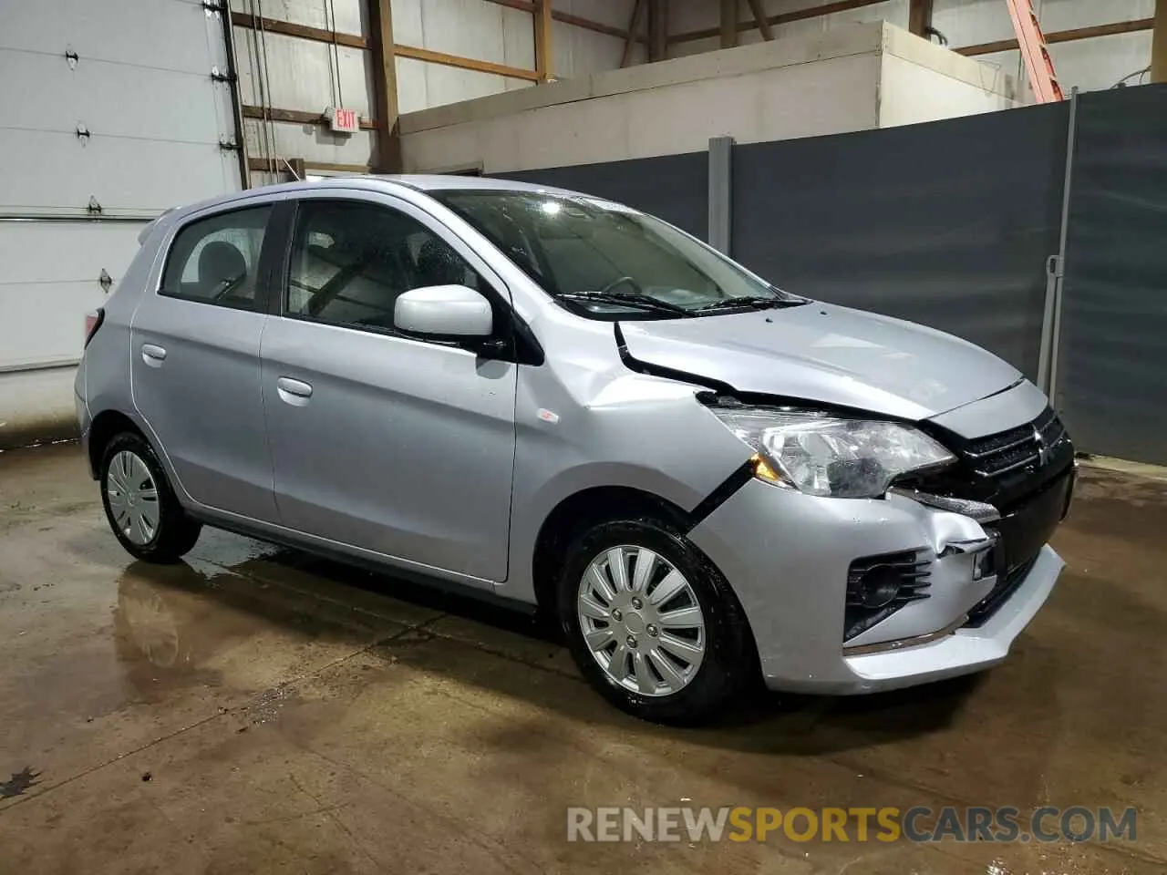 4 Photograph of a damaged car ML32AUHJXRH007792 MITSUBISHI MIRAGE 2024