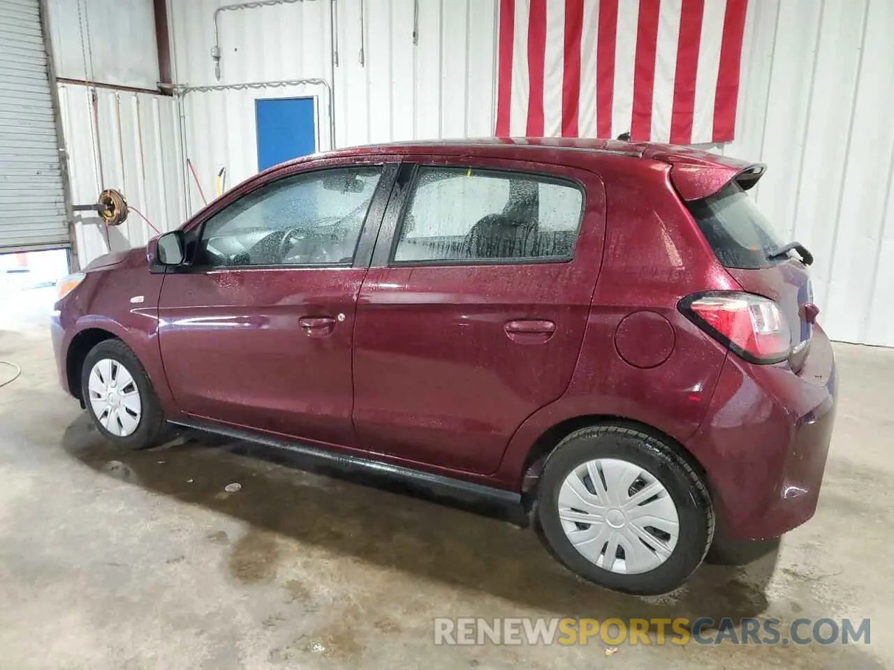 2 Photograph of a damaged car ML32AUHJXRH010093 MITSUBISHI MIRAGE 2024