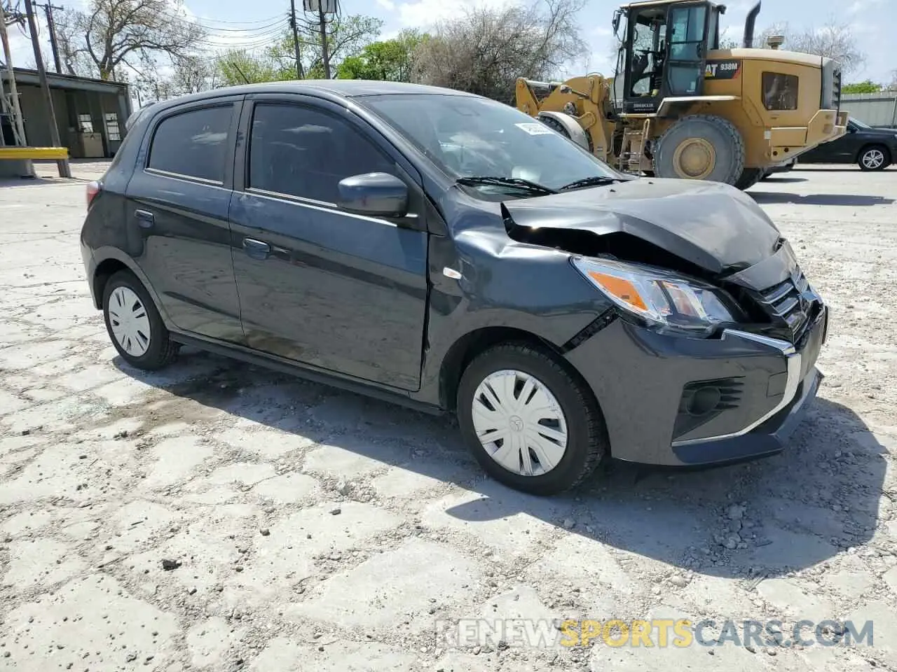 4 Photograph of a damaged car ML32AUHJXRH013348 MITSUBISHI MIRAGE 2024