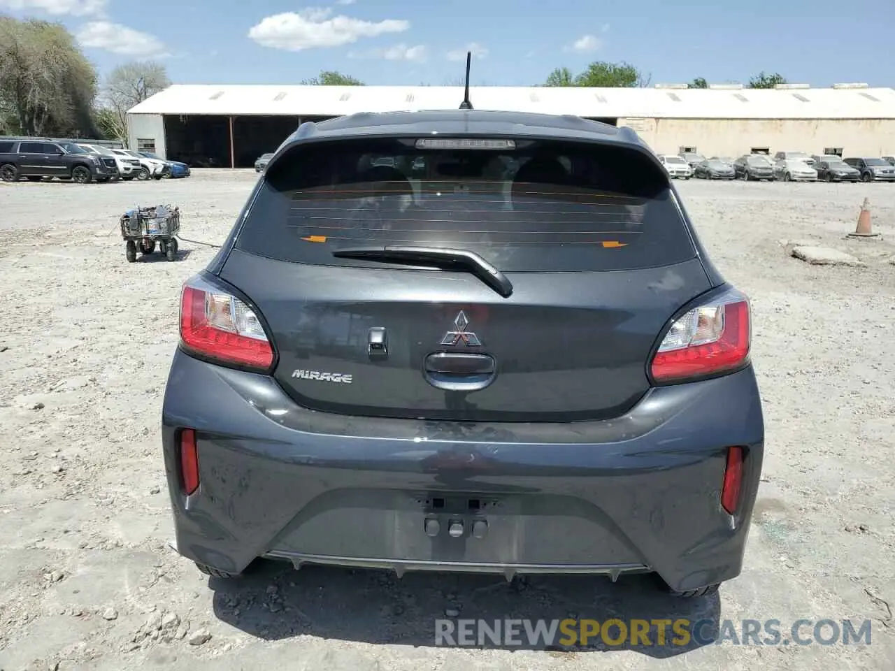 6 Photograph of a damaged car ML32AUHJXRH013348 MITSUBISHI MIRAGE 2024