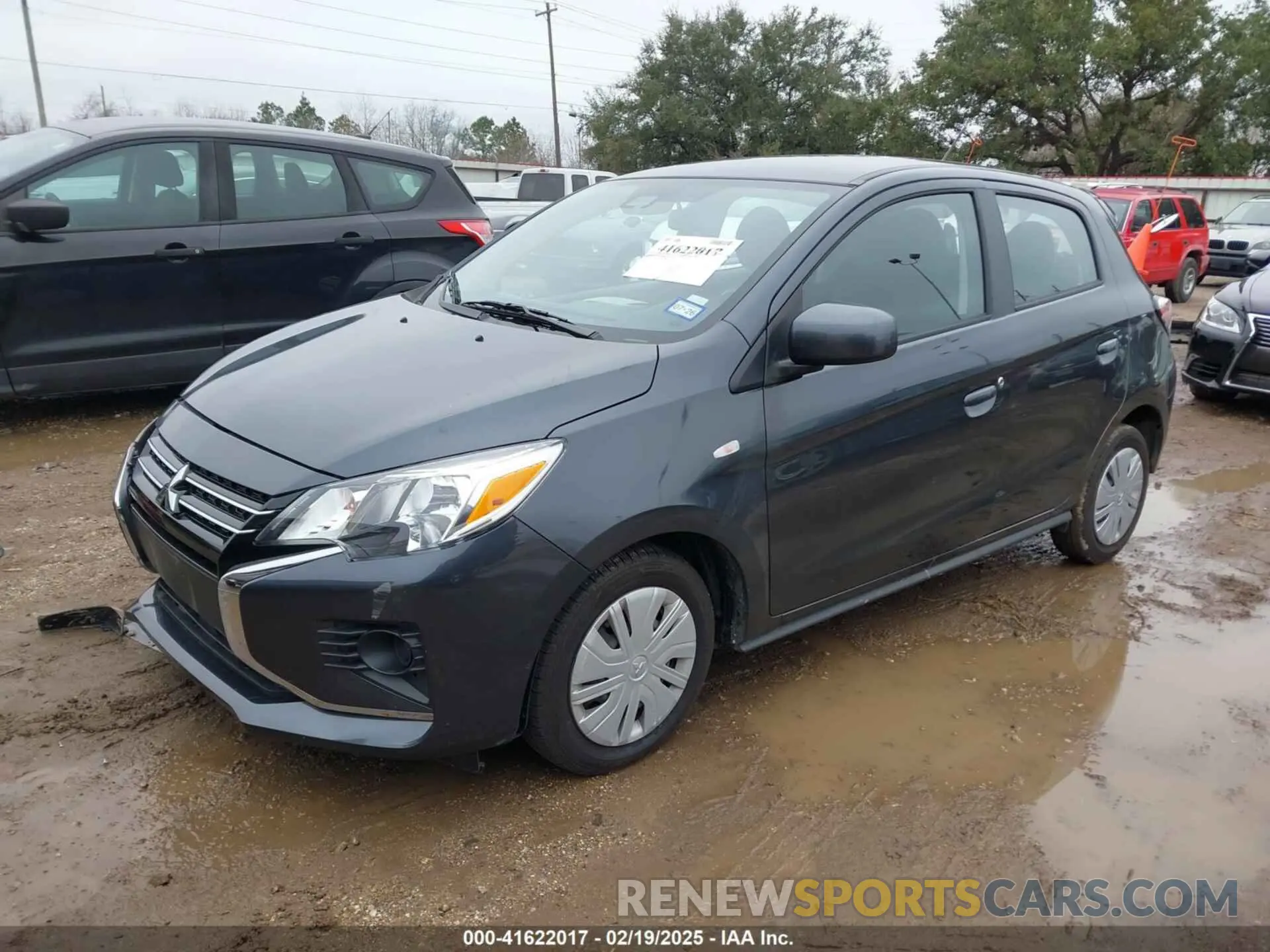 2 Photograph of a damaged car ML32AUHJXRH015925 MITSUBISHI MIRAGE 2024