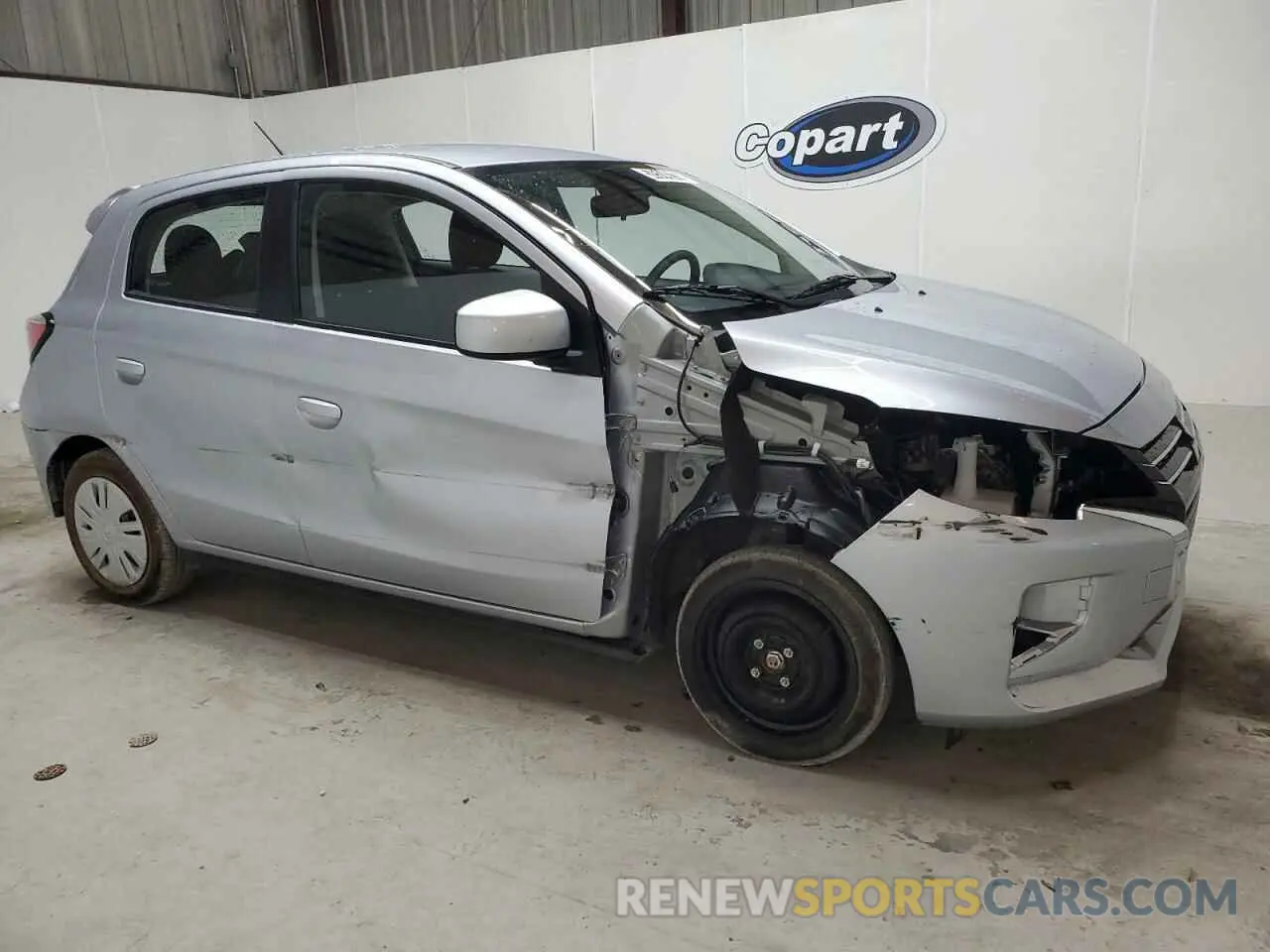 4 Photograph of a damaged car ML32AUHJXRH016637 MITSUBISHI MIRAGE 2024