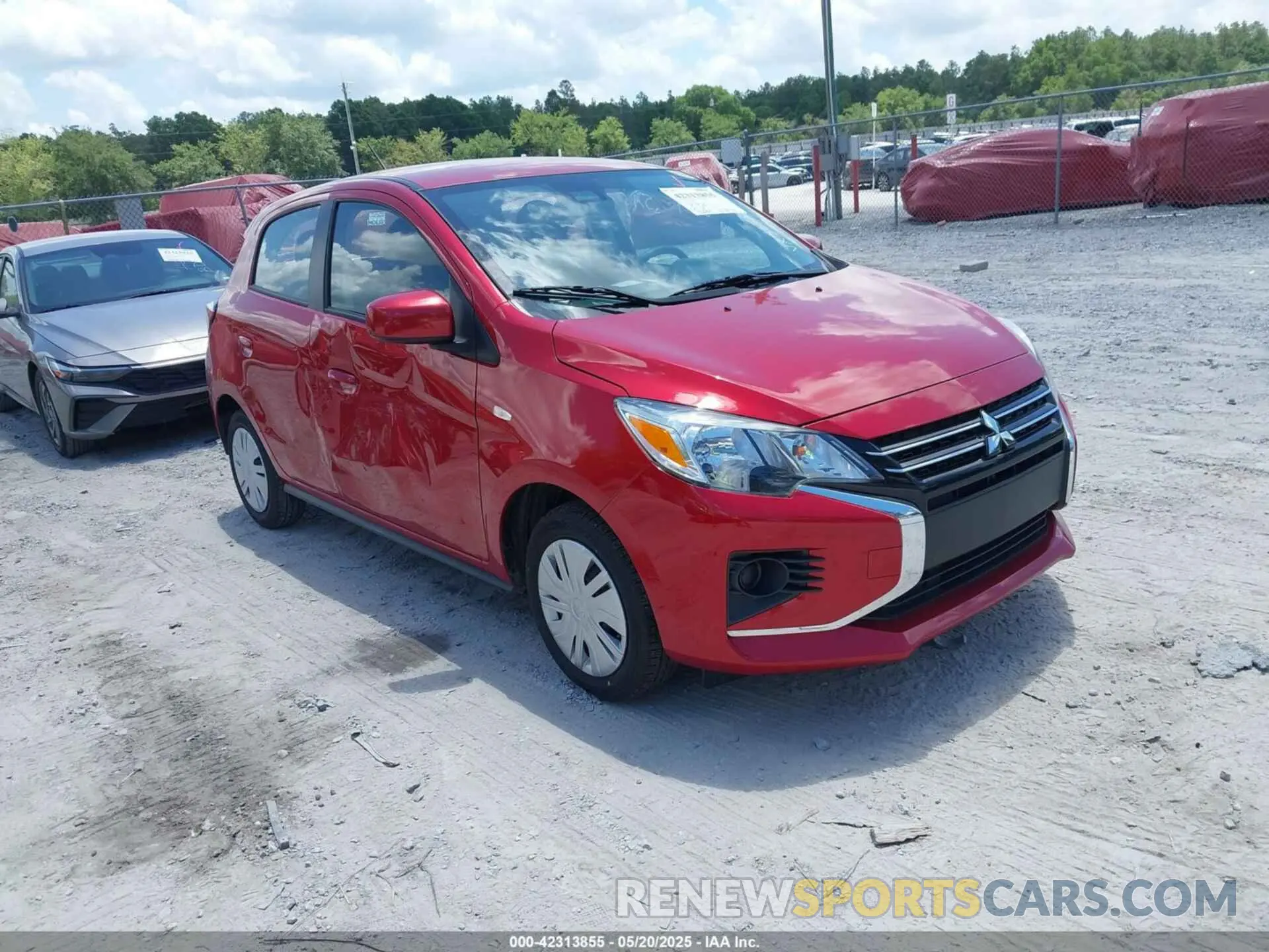 1 Photograph of a damaged car ML32AUHJXRH018310 MITSUBISHI MIRAGE 2024