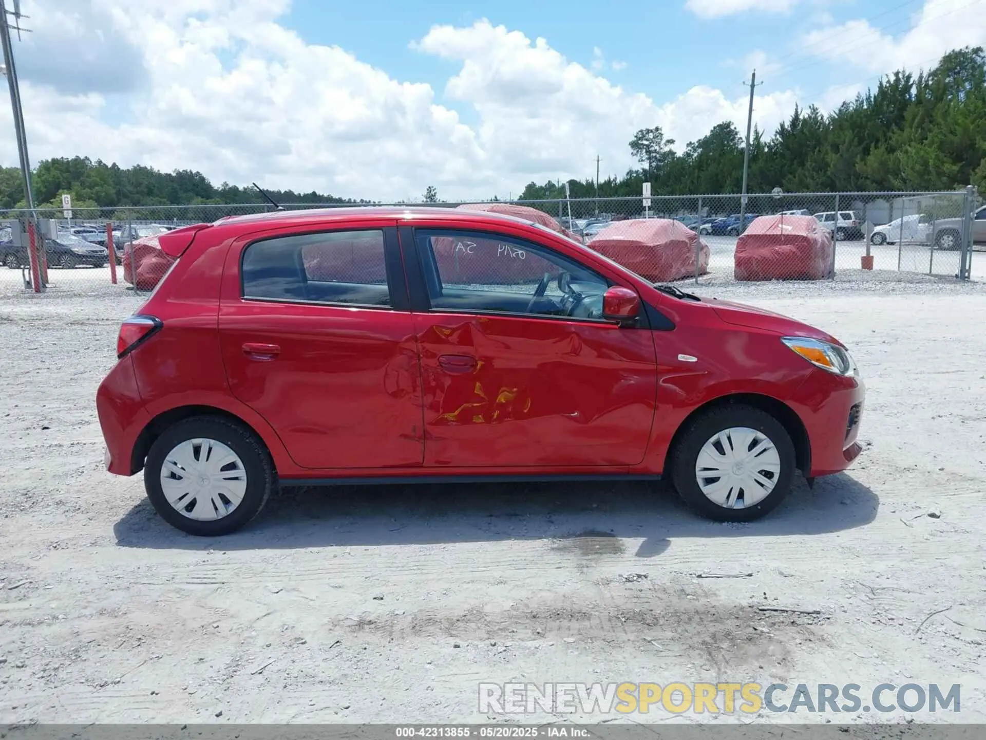 13 Photograph of a damaged car ML32AUHJXRH018310 MITSUBISHI MIRAGE 2024