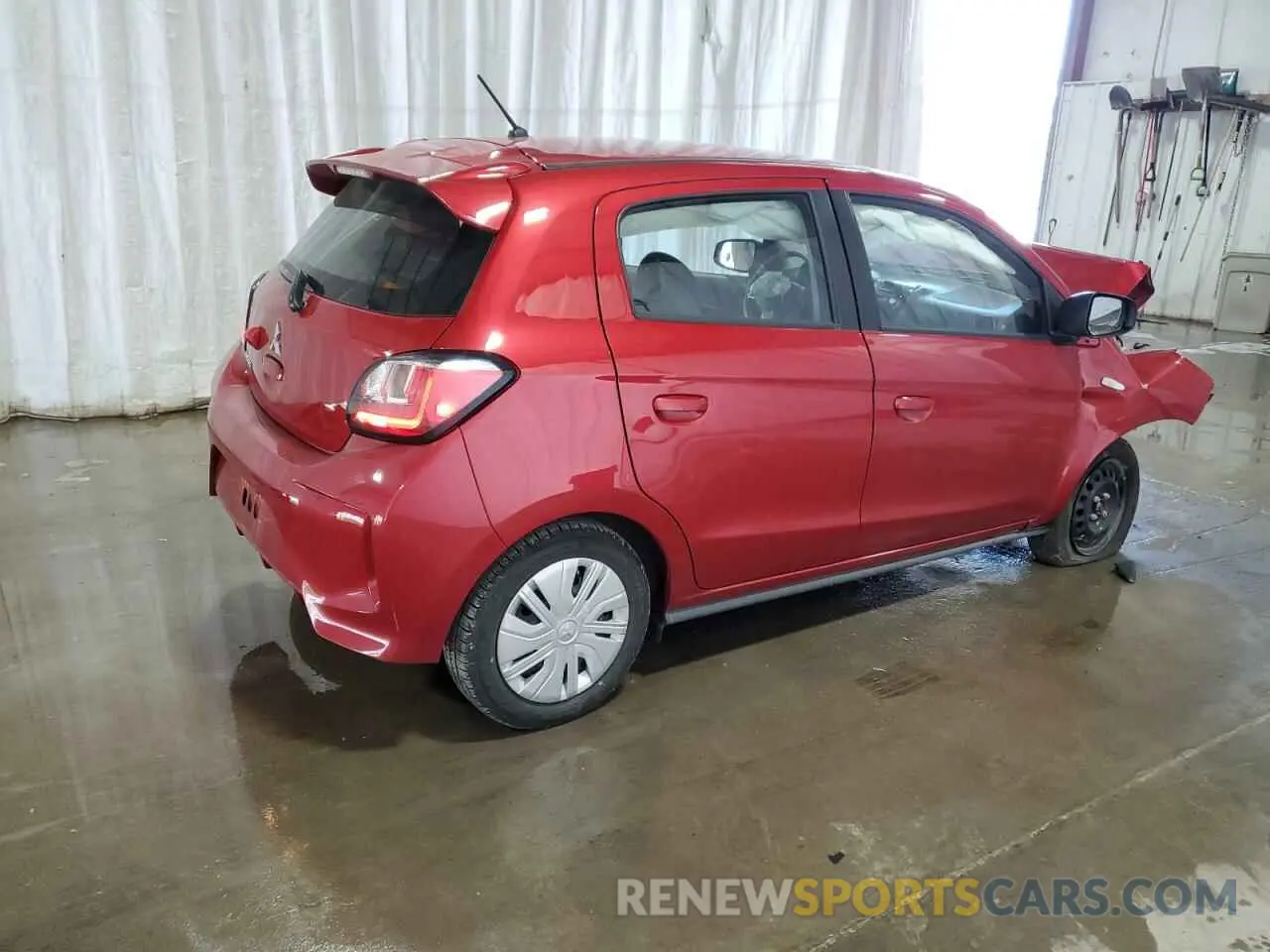 3 Photograph of a damaged car ML32AUHJXRH020798 MITSUBISHI MIRAGE 2024