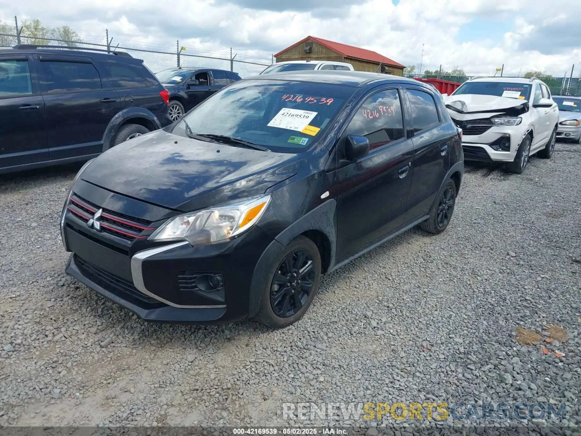 2 Photograph of a damaged car ML32AWHJ0RH004427 MITSUBISHI MIRAGE 2024