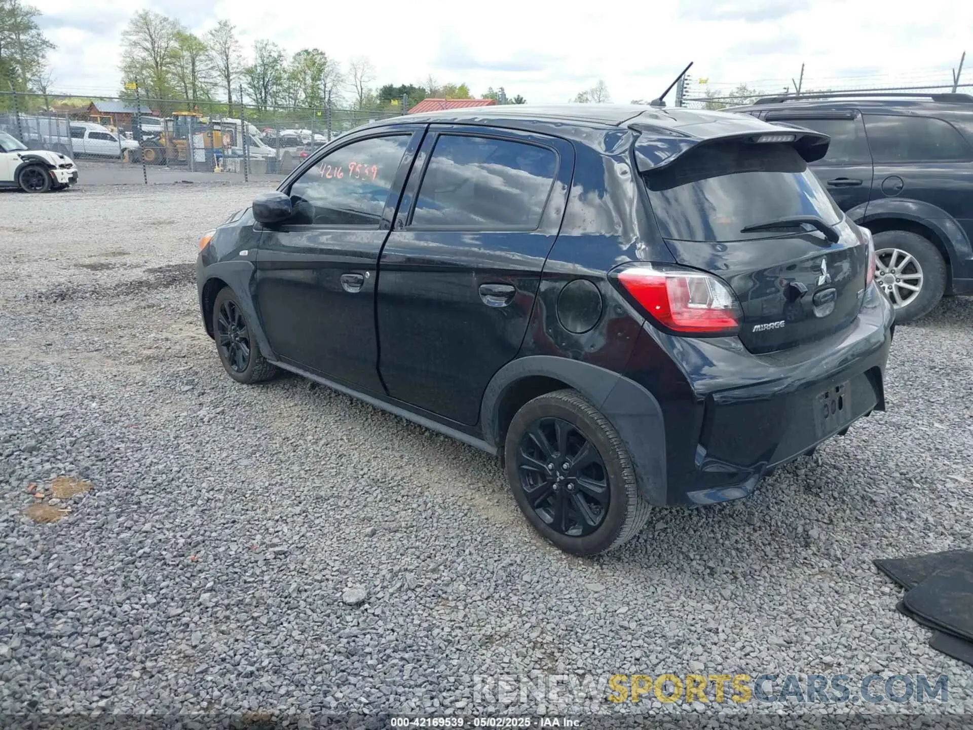 3 Photograph of a damaged car ML32AWHJ0RH004427 MITSUBISHI MIRAGE 2024