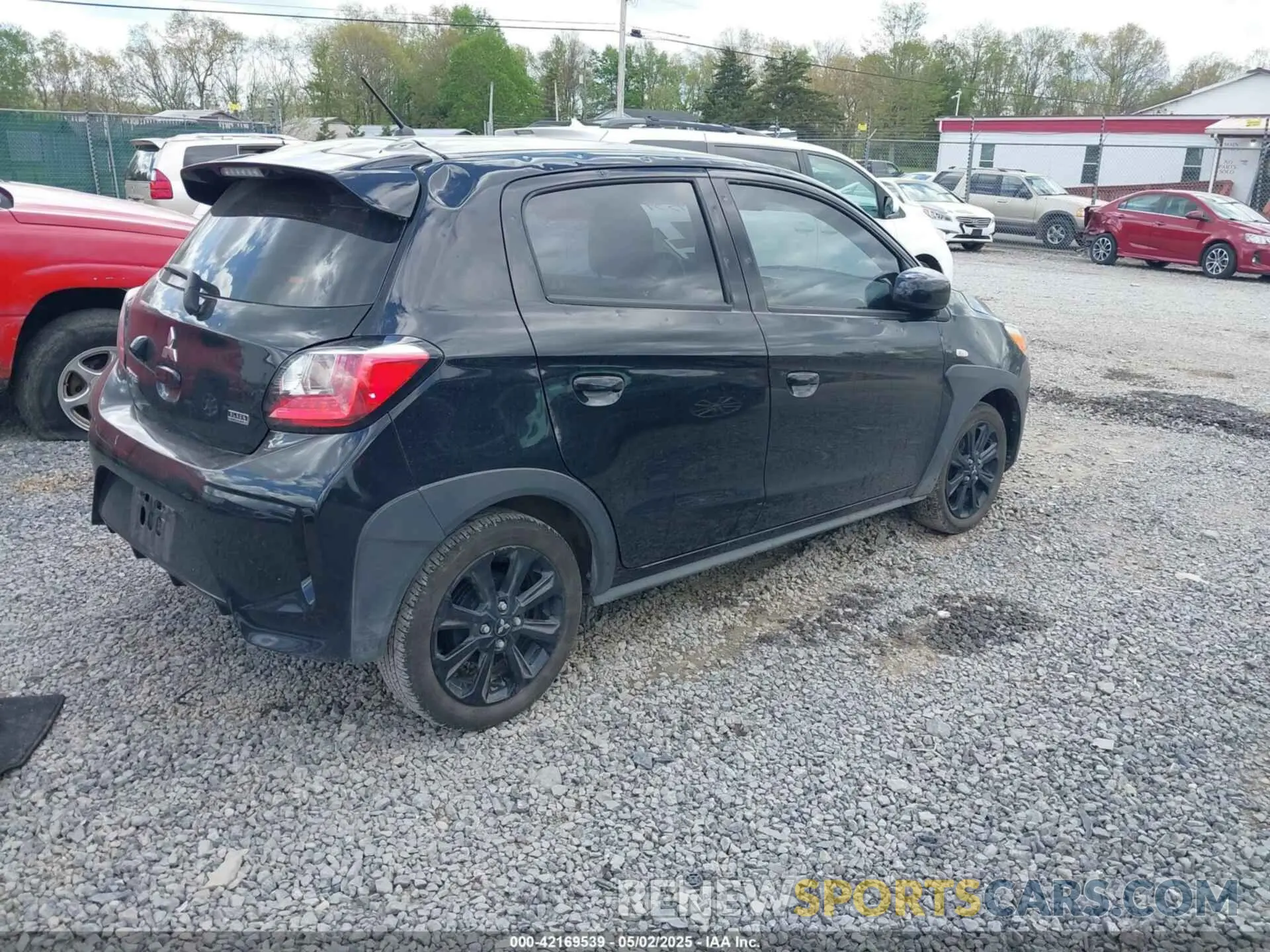 4 Photograph of a damaged car ML32AWHJ0RH004427 MITSUBISHI MIRAGE 2024