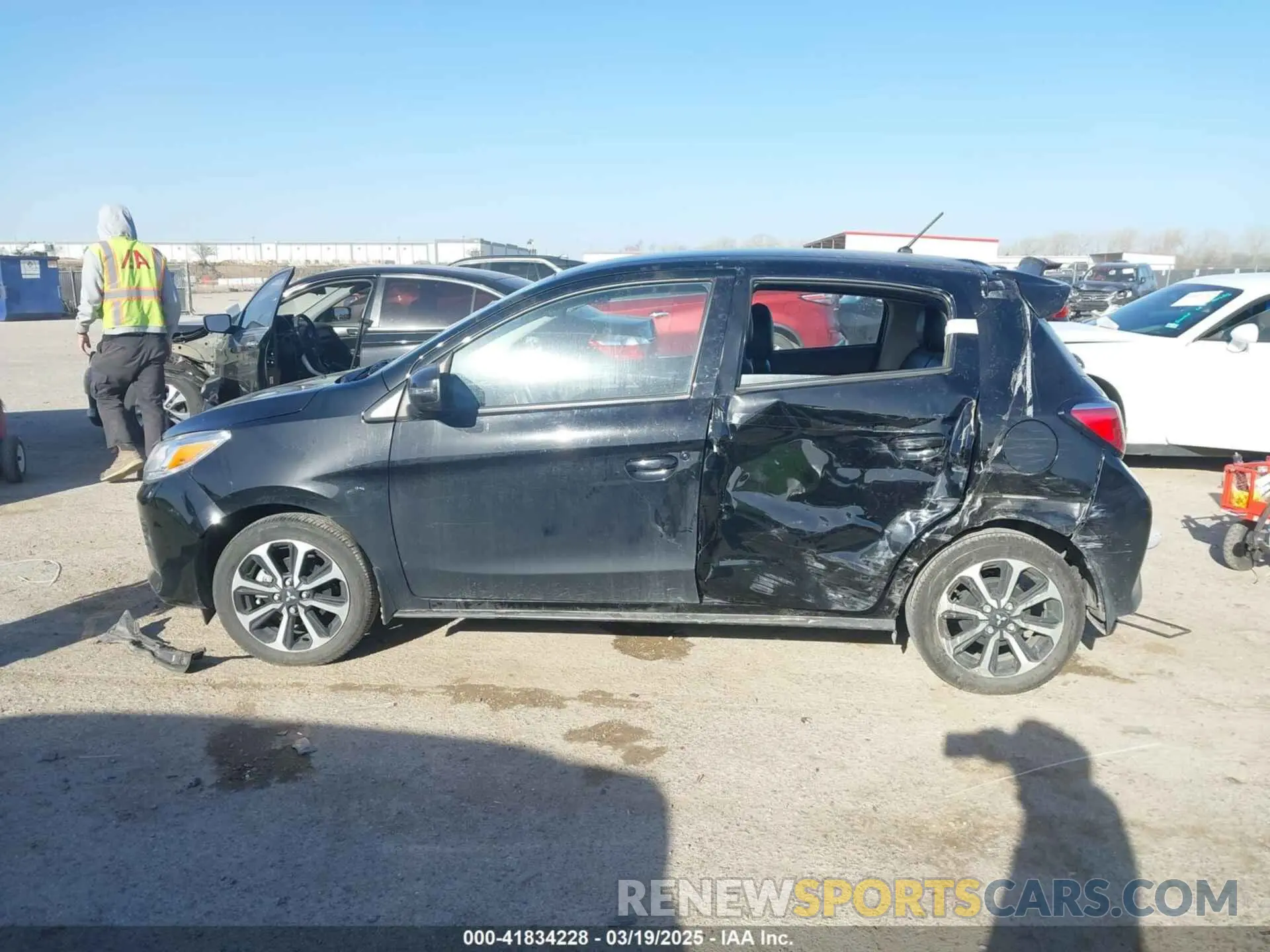 14 Photograph of a damaged car ML32AWHJ1RH004954 MITSUBISHI MIRAGE 2024