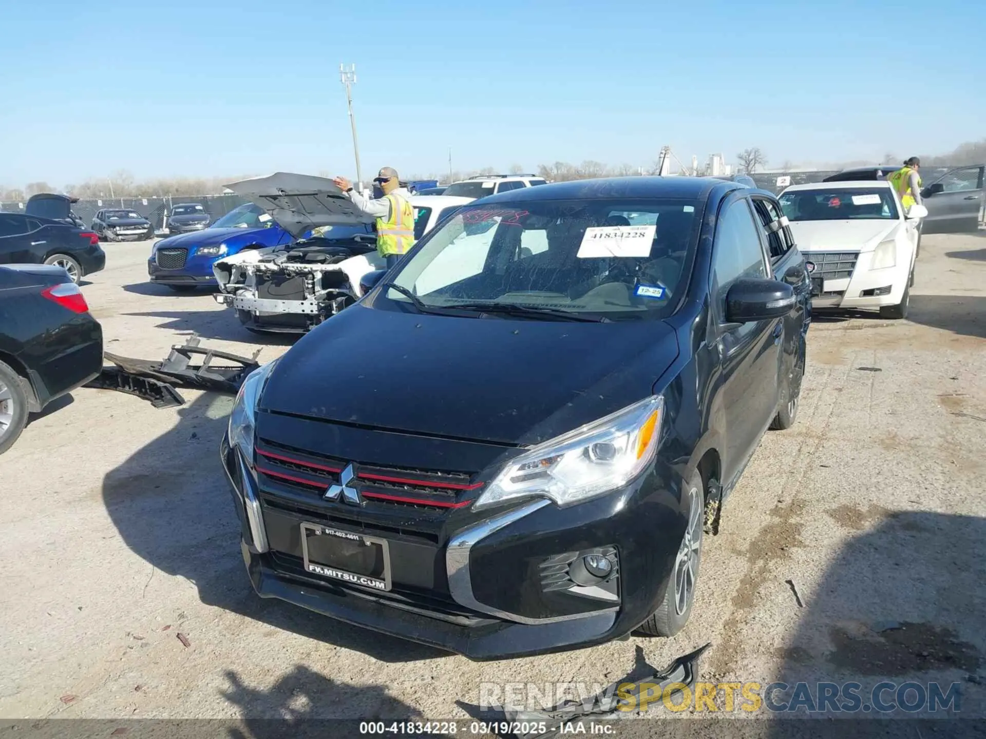 2 Photograph of a damaged car ML32AWHJ1RH004954 MITSUBISHI MIRAGE 2024