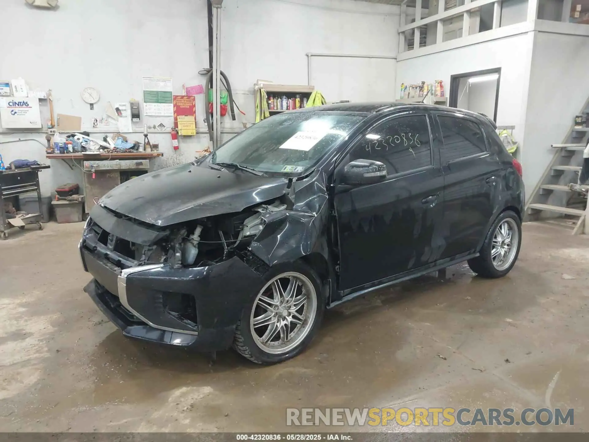 2 Photograph of a damaged car ML32AWHJ1RH007255 MITSUBISHI MIRAGE 2024