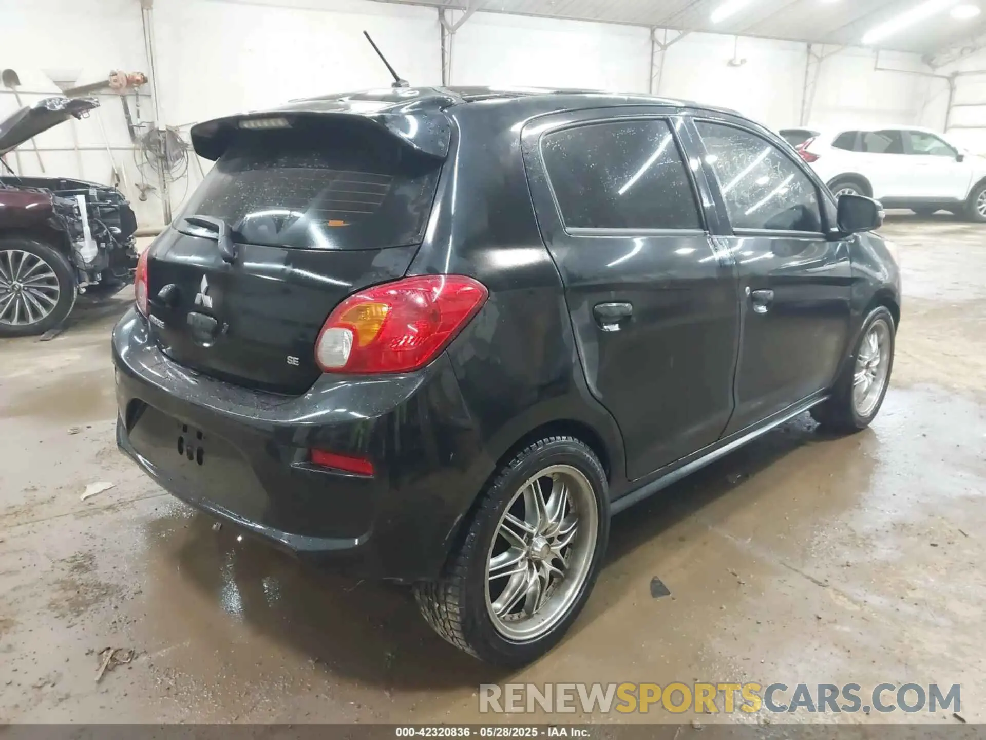 4 Photograph of a damaged car ML32AWHJ1RH007255 MITSUBISHI MIRAGE 2024
