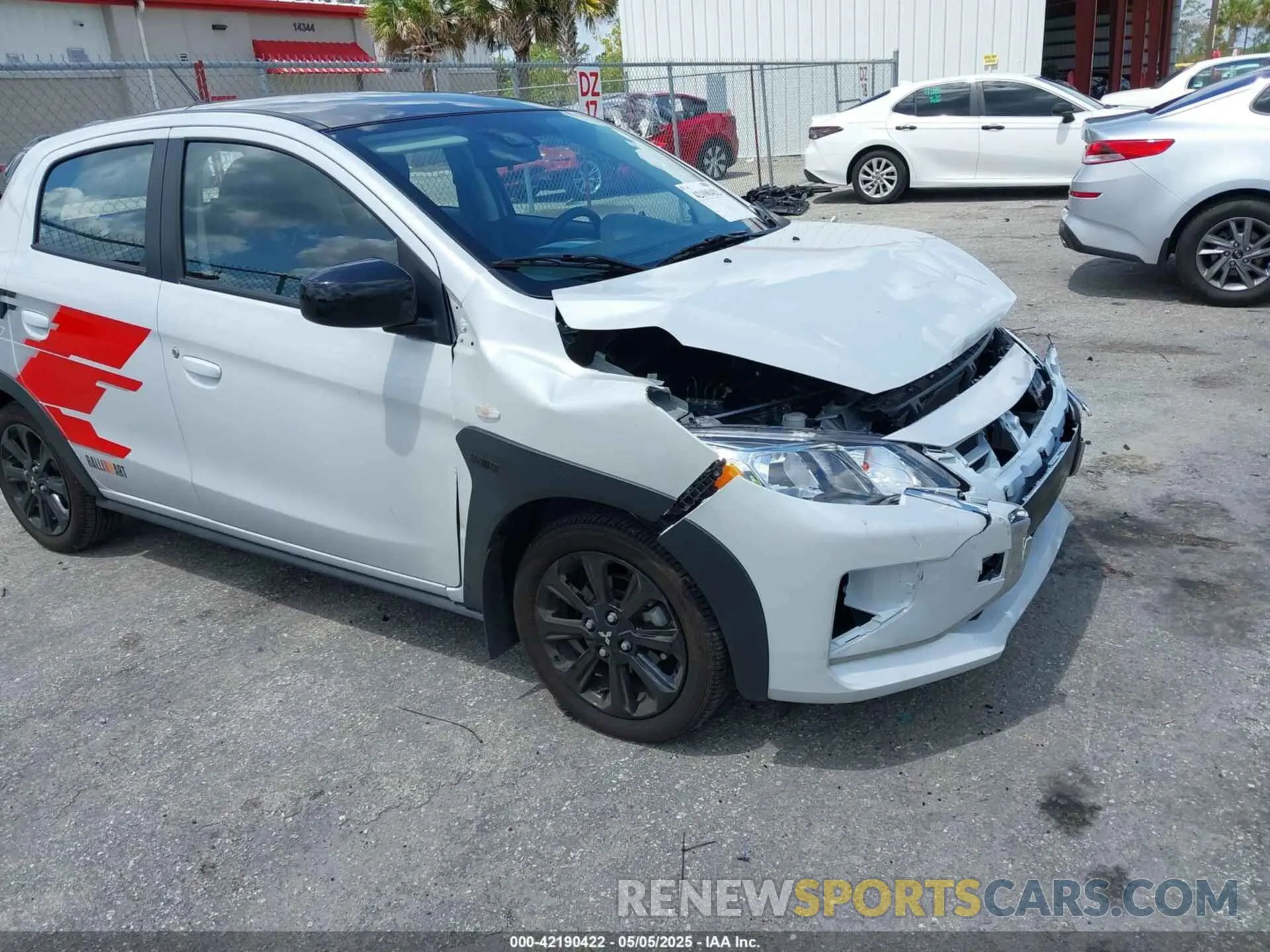 17 Photograph of a damaged car ML32AWHJ1RH011127 MITSUBISHI MIRAGE 2024