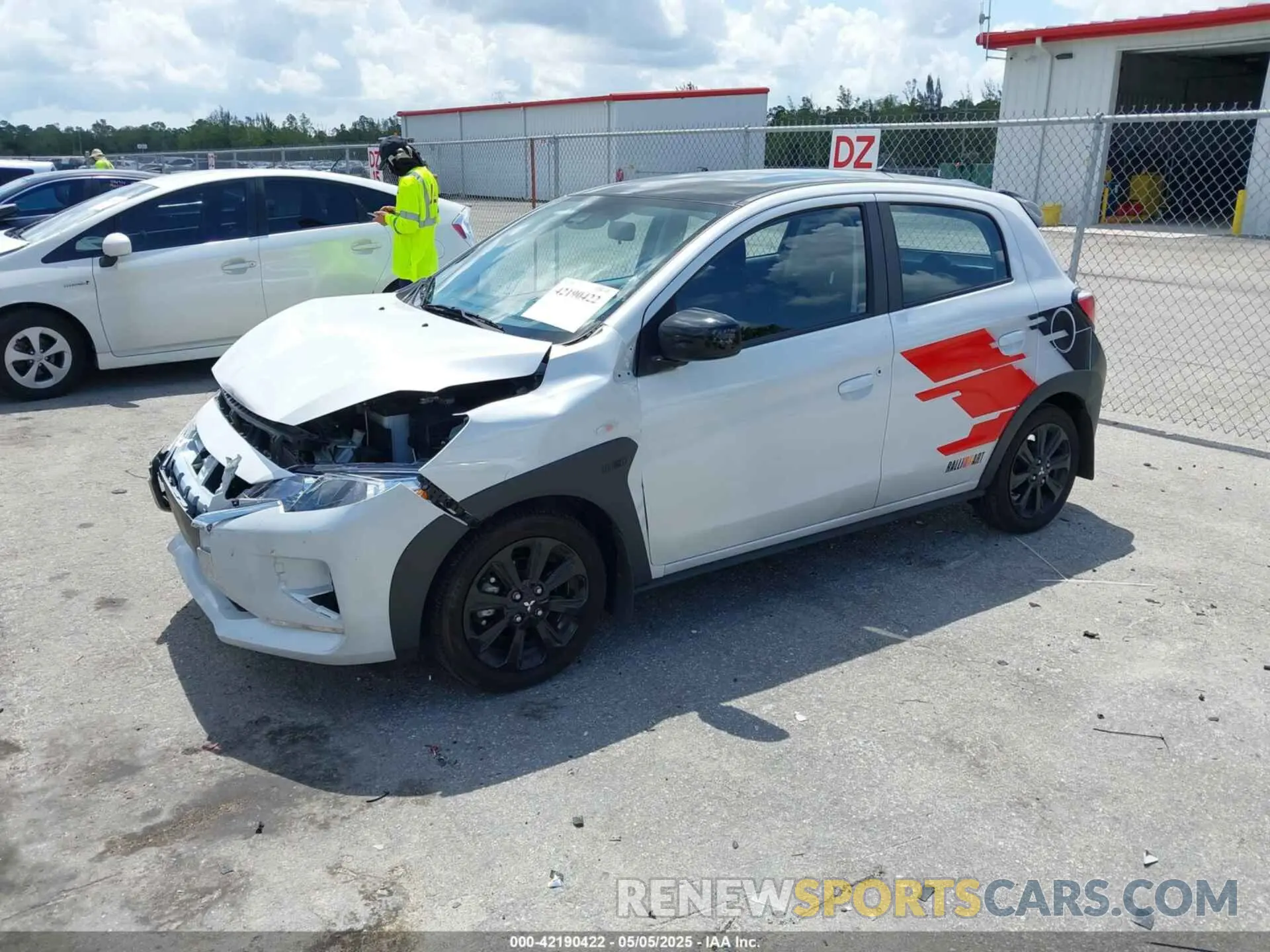 2 Photograph of a damaged car ML32AWHJ1RH011127 MITSUBISHI MIRAGE 2024