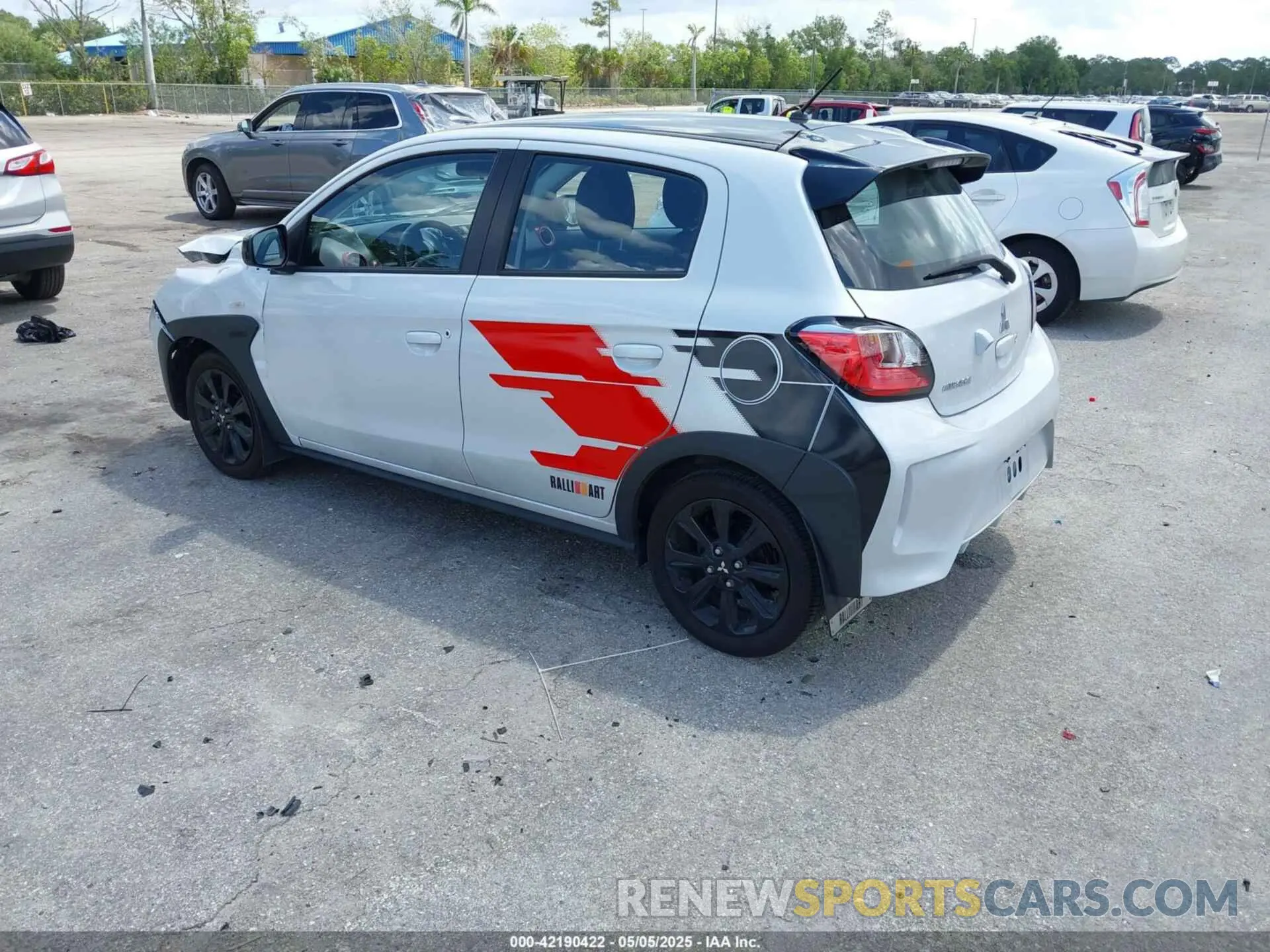 3 Photograph of a damaged car ML32AWHJ1RH011127 MITSUBISHI MIRAGE 2024