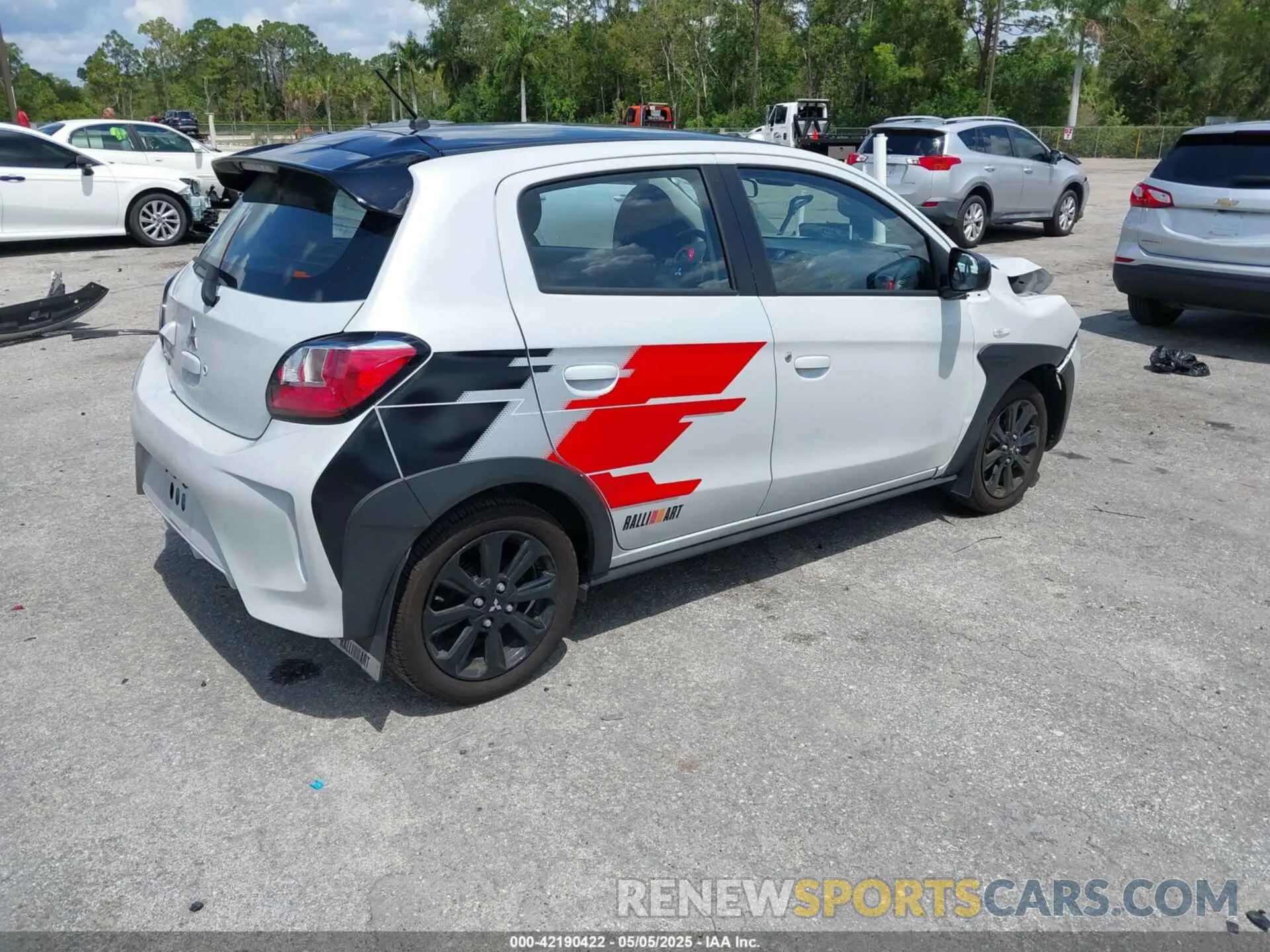 4 Photograph of a damaged car ML32AWHJ1RH011127 MITSUBISHI MIRAGE 2024