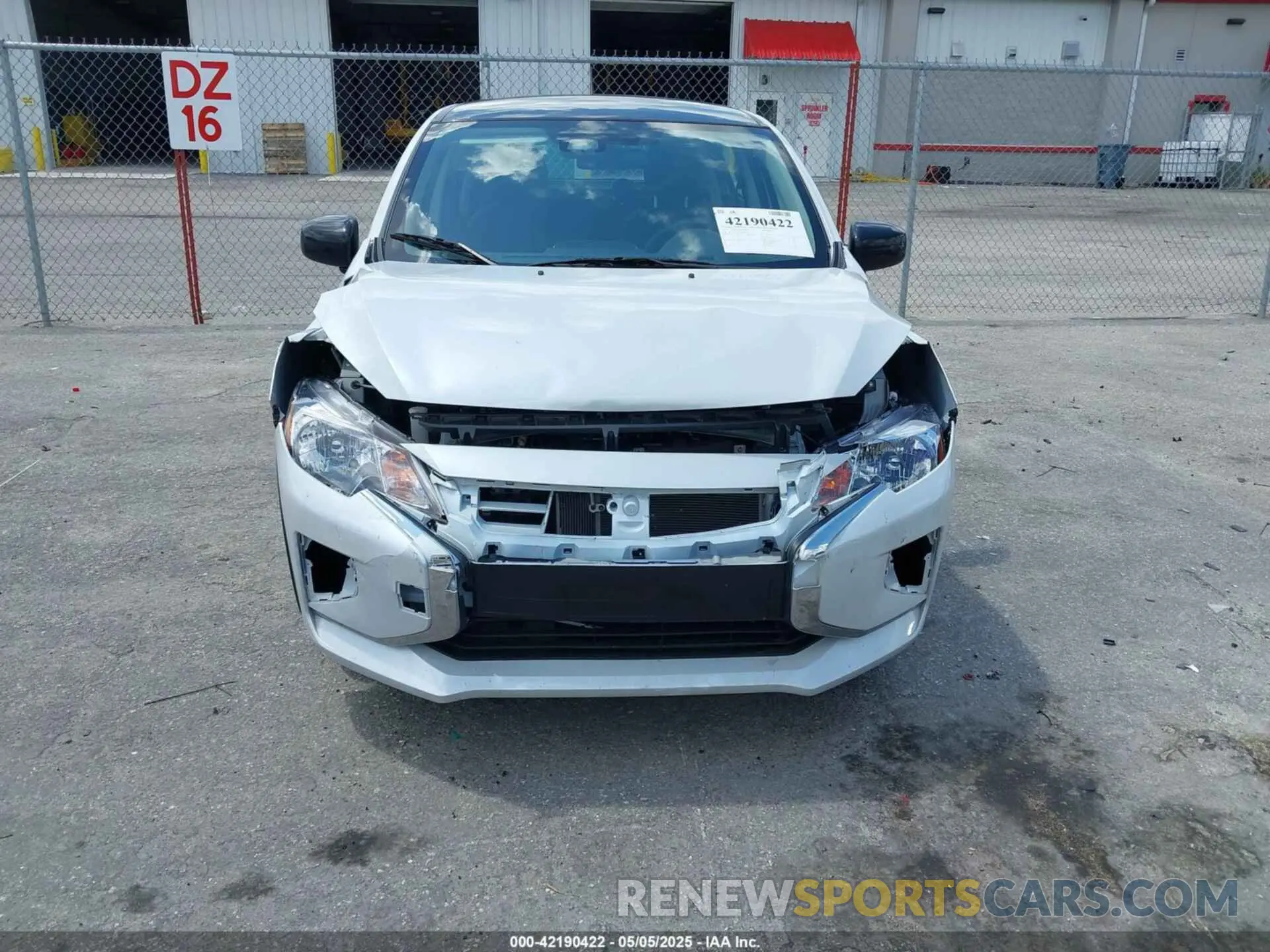 6 Photograph of a damaged car ML32AWHJ1RH011127 MITSUBISHI MIRAGE 2024