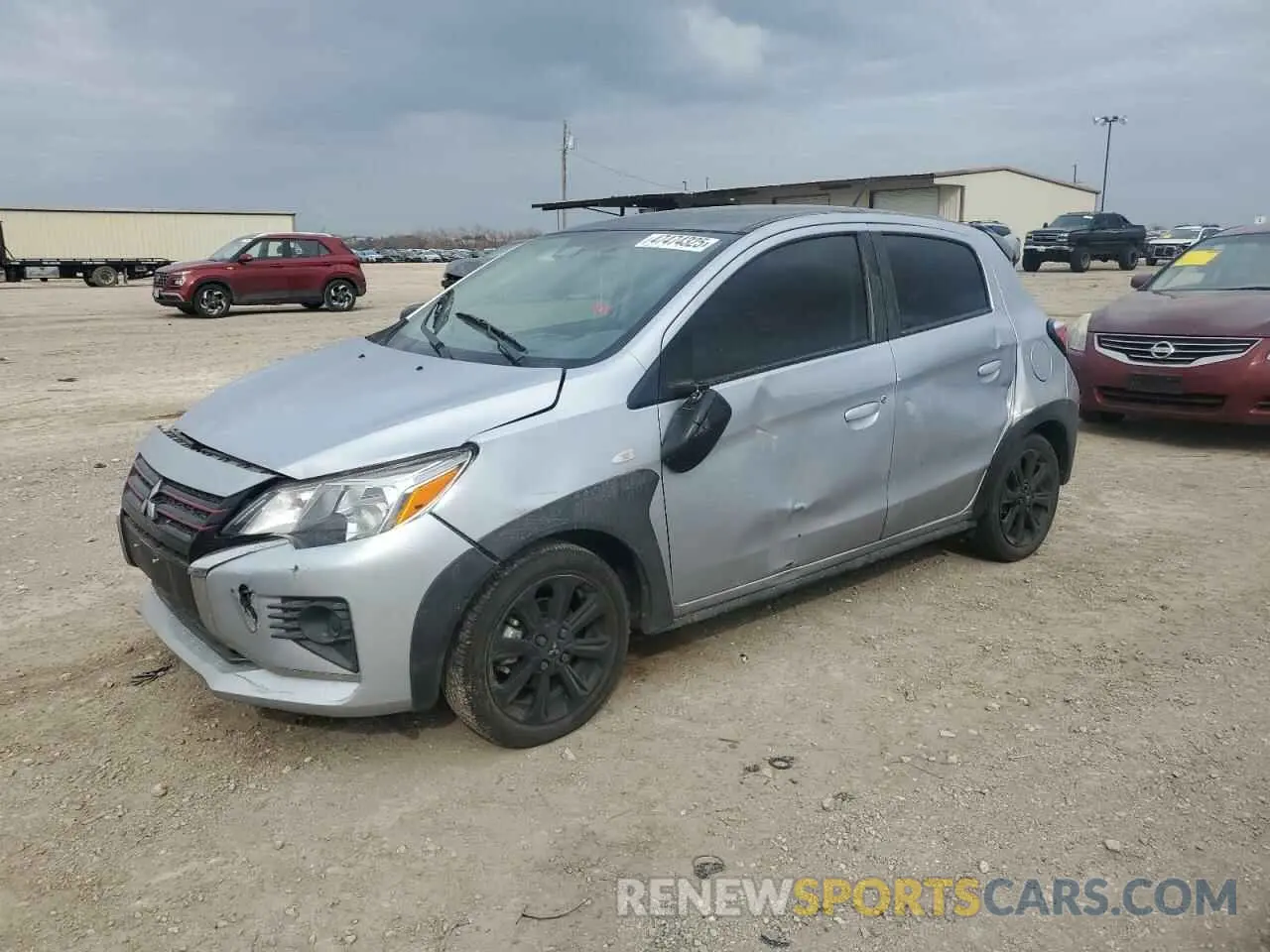 1 Photograph of a damaged car ML32AWHJ3RH004647 MITSUBISHI MIRAGE 2024